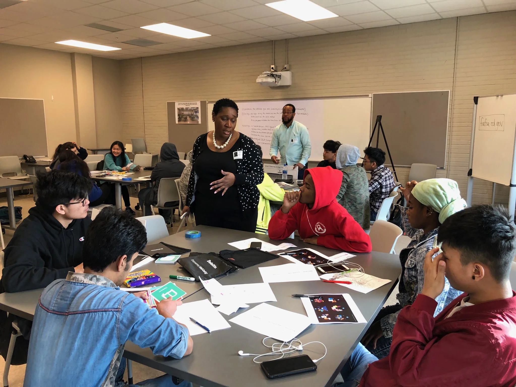 PHOTOS: On-Site Job Shadow Day at Overton High School 