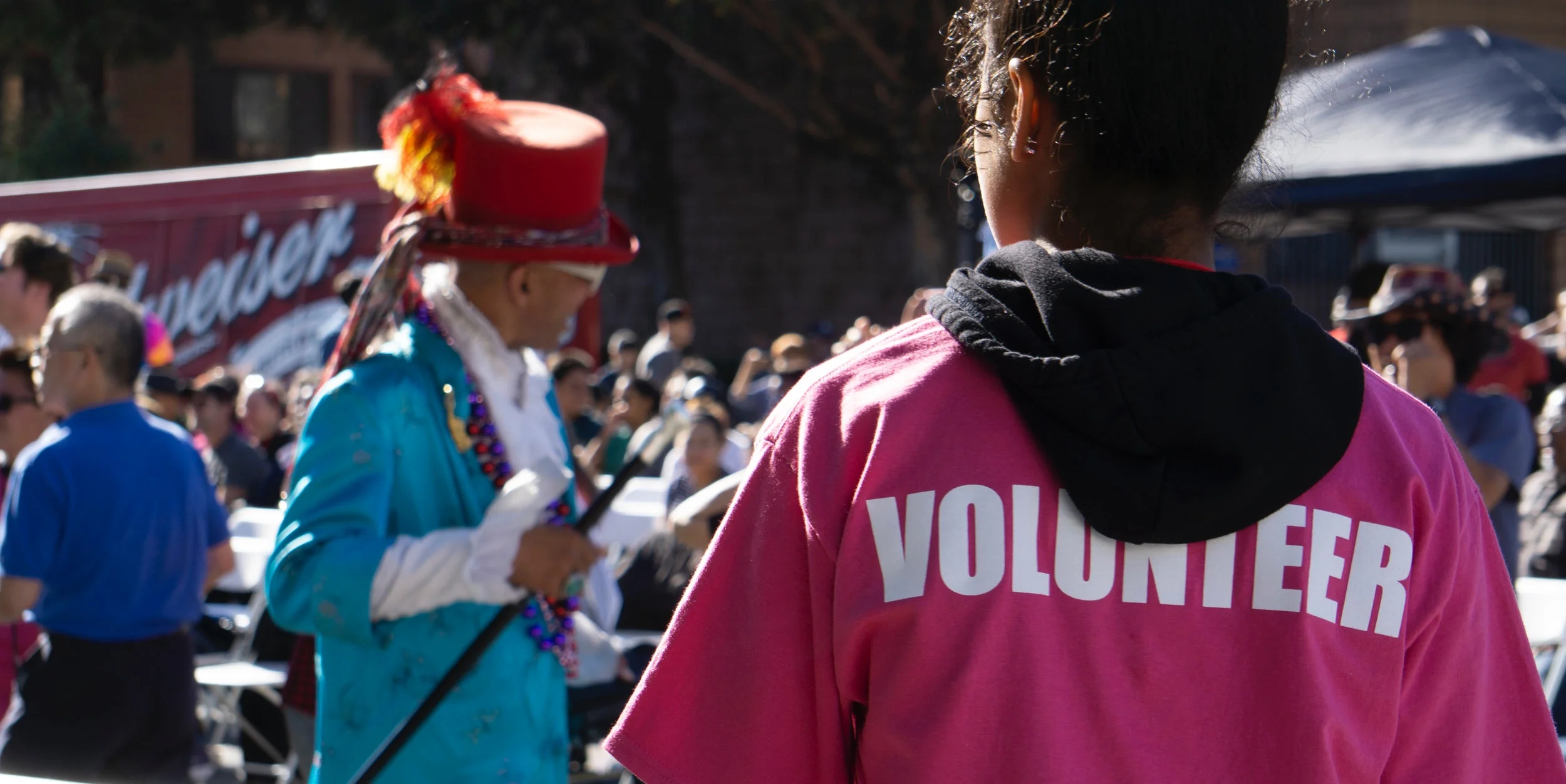 Volunteering at the Nihonmachi Street Fair is an opportunity to meet and work with great community leaders.