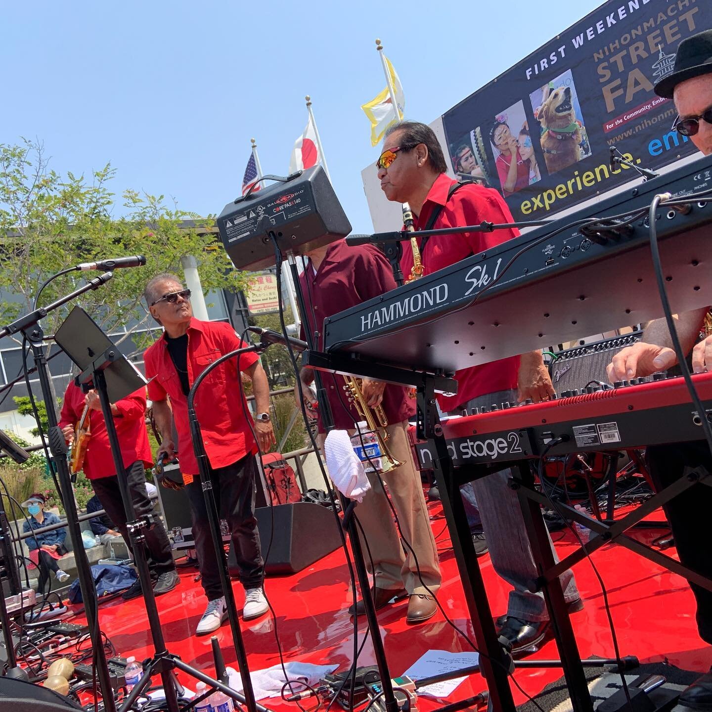 @thirdsol getting that Latin vibe pumping at the 47th Annual Nihonmachi Street Fair&rsquo;s Summer of Love ❤️ 
#nihonmachisf #nsf47 #nsfsummeroflove #sfjapantown