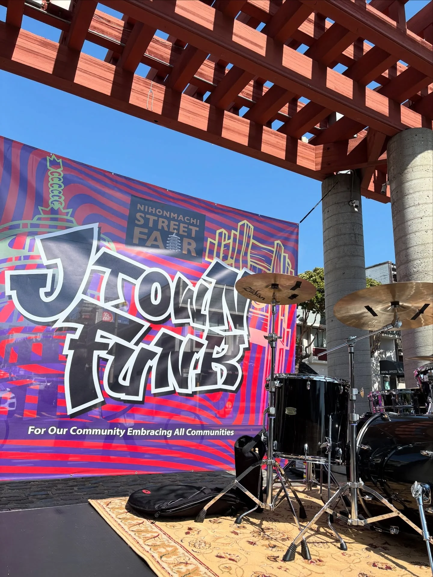 It’s a beautiful day here in Jtown to Funk it Up!!! See you all at 1pm!
#nsf #nihonmachisf #nsfjtownfunk #forourcommunityembracingallcommunities #markhattorimusic #thesounfproject #sfjapantown