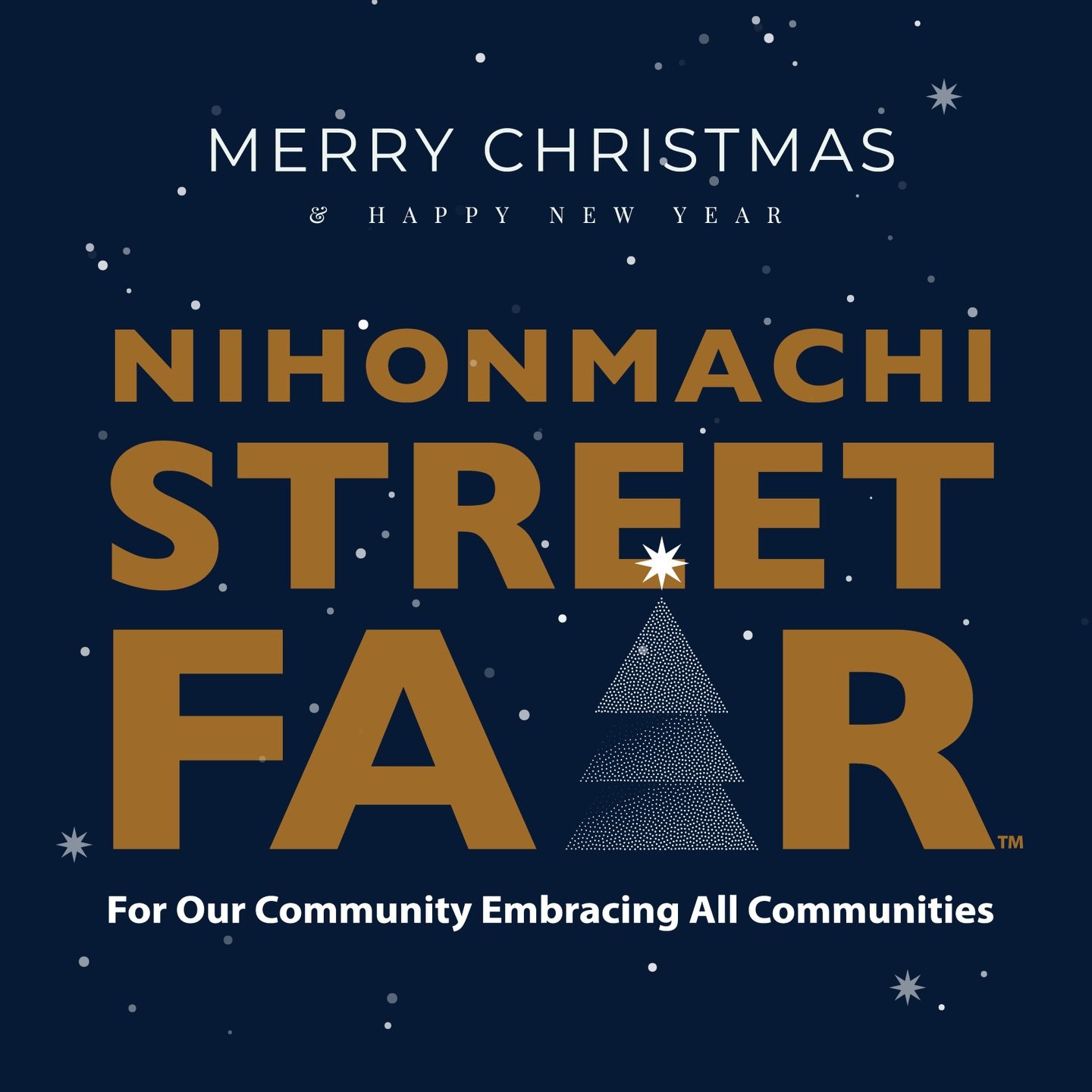 Wishing you all peaceful and joyous holiday season. We&rsquo;re just dang grateful to still be able to bring our communities together for more than 50 years ❤️

#nihonmachisf #sflegacybusiness #nihonmachistreetfair