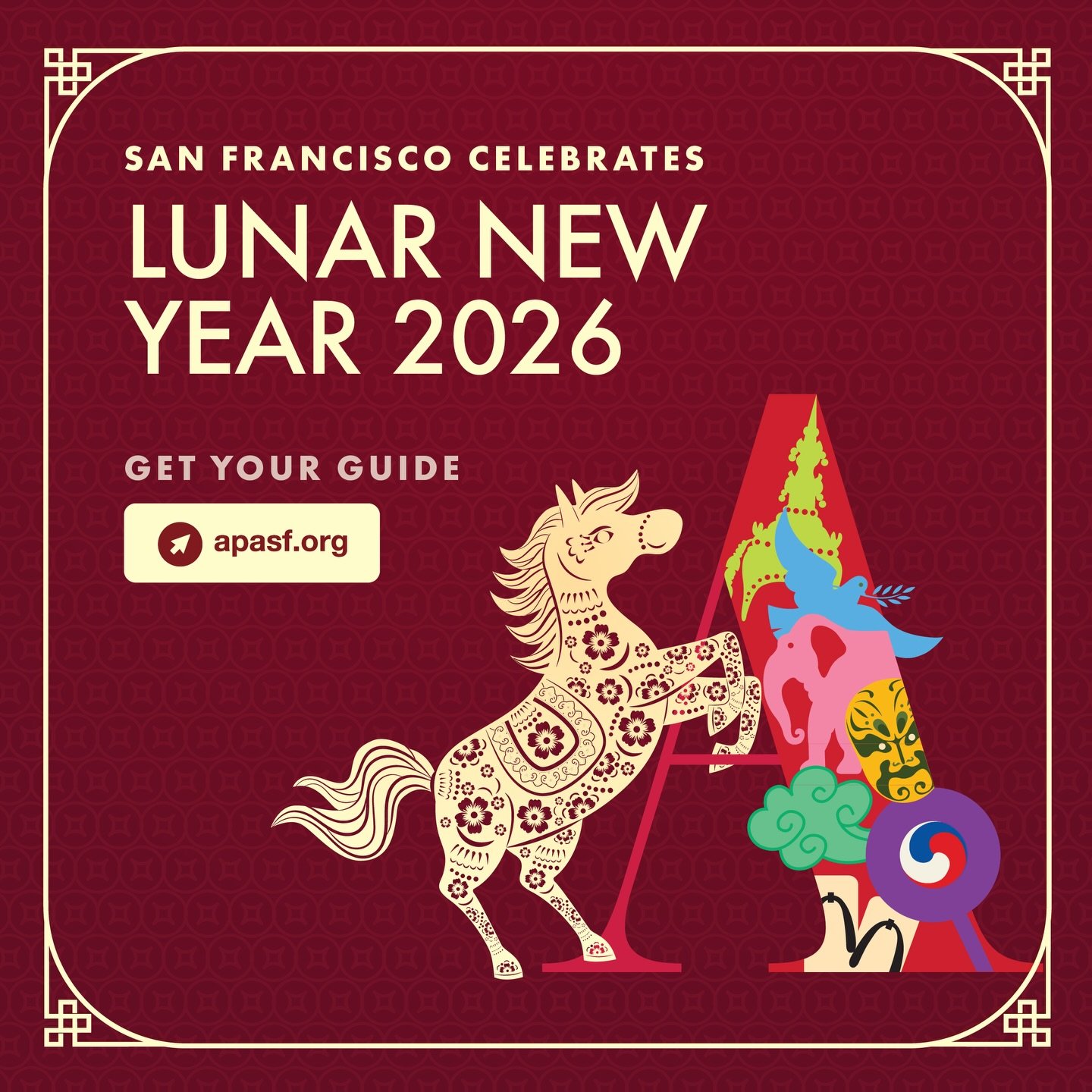 San Francisco celebrates Lunar New Year 2026 with free, family-friendly events across the city. Get your guide at apasf.org (see link in bio)

#lunarnewyear2026celebrationguide #lunarnewyearsf