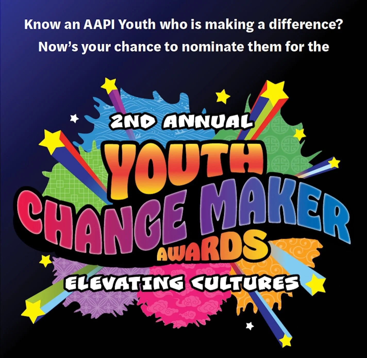 2026 AAPI Youth Change Maker Awards!

Do you know a young leader making waves in San Francisco? As part of our 22nd annual Asian American &amp; Pacific Islander Heritage Month celebration, we are looking for inspiring students who are &ldquo;Elevatin