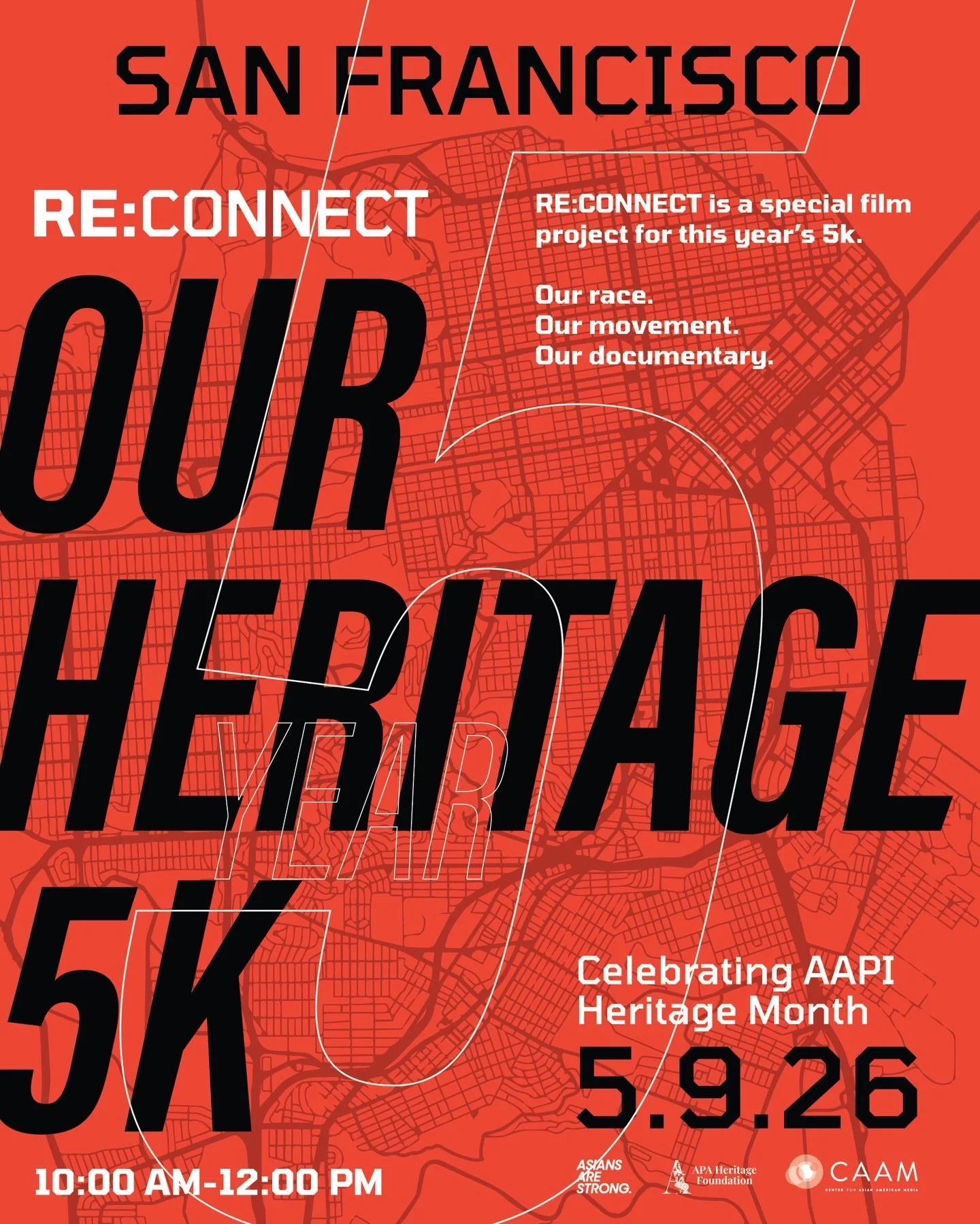 Indeed TOGETHER we are STRONGER!

Repost from @asiansarestrong
&bull;
5 years and stronger than ever! 

Celebrate AAPI Heritage Month with the 5th annual Our Heritage 5K on Saturday, May 9 in San Francisco.

🏅This year is especially meaningful as we