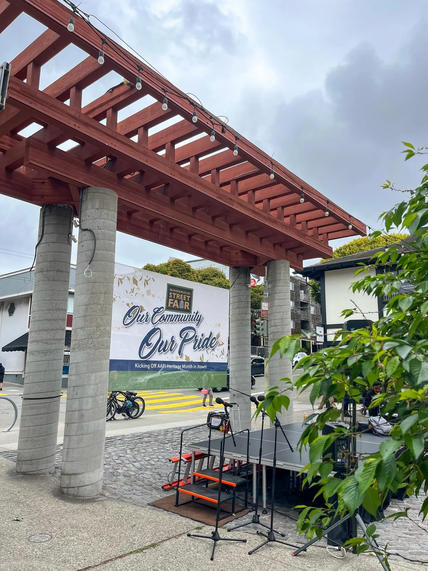 OUR COMMUNITY OUR PRIDE - AAPI 2026🌟

The NSF Our Community Our Pride stage is ready to go! 

Come out to Osaka Way in San Francisco&rsquo;s Japantown today at 1:00 pm to watch some fun cultural performances to kick off AAPI Month! 🩵

#NSF #Nihonma
