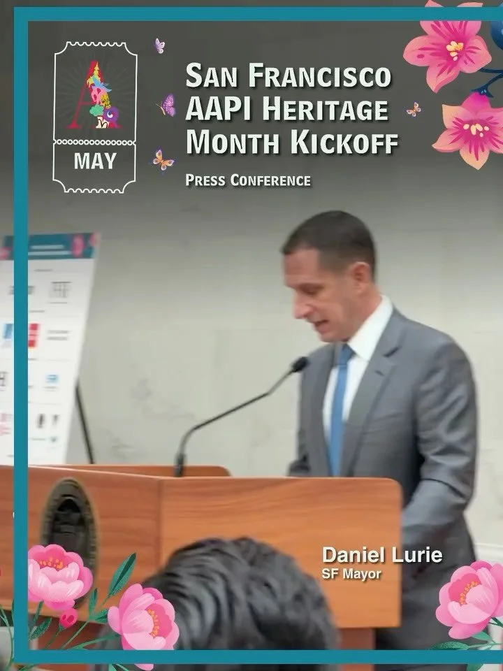 Via @apasf 

San Francisco Kicks Off AAPI Heritage Month 🇺🇸🌏

Today we launched a citywide celebration with 100+ community-led events this May, from film screenings and neighborhood festivals to cultural workshops. Let&rsquo;s celebrate the AAPI c