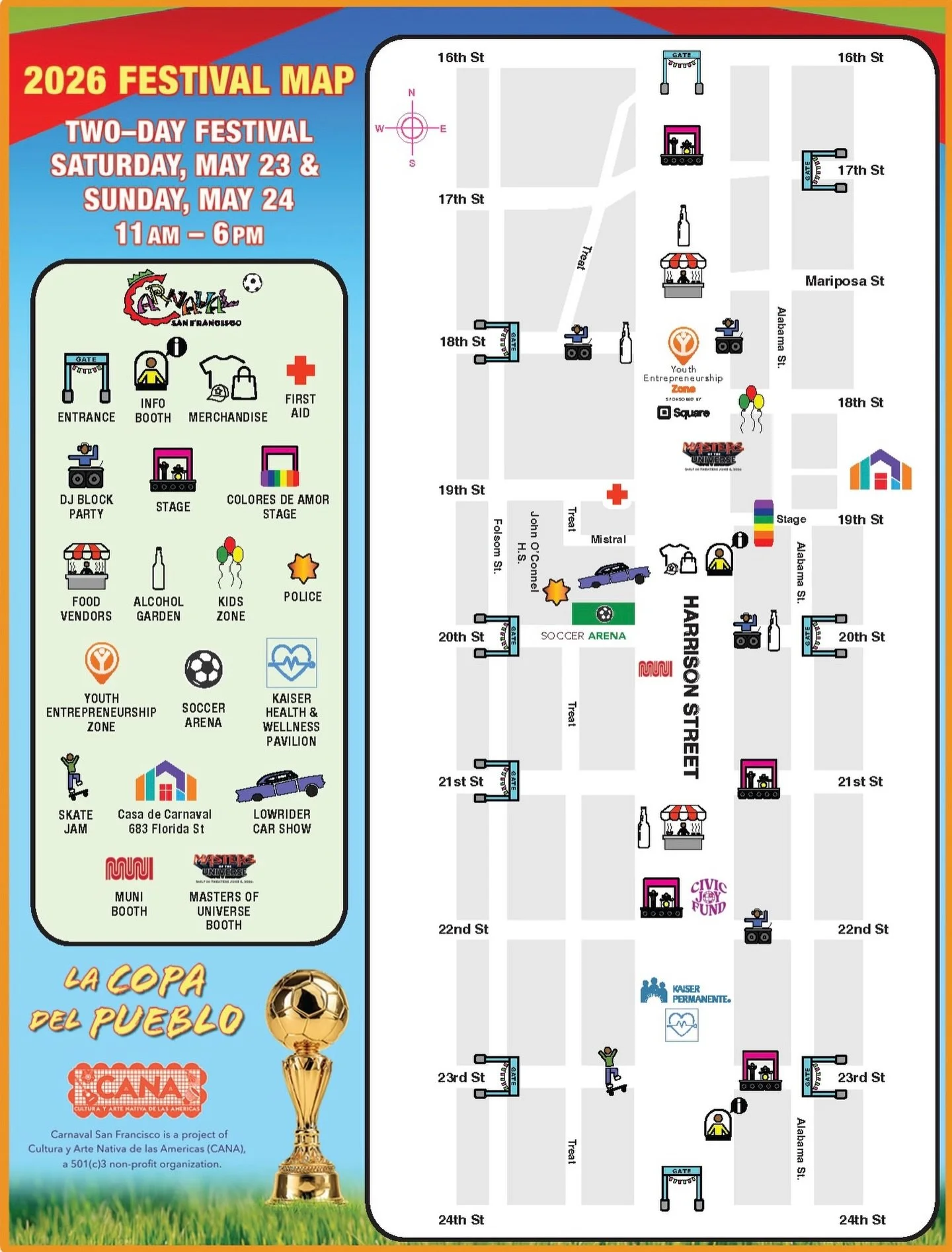 Celebrating Communities! Carnaval is this weekend!

Shout out to @rodrigoeduran and his amazing planning committee and volunteers!!

Repost from @carnavalsf
&bull;
🗺️ The 2026 Festival Map is here! 

Get ready for TWO full days of m&uacute;sica, cul