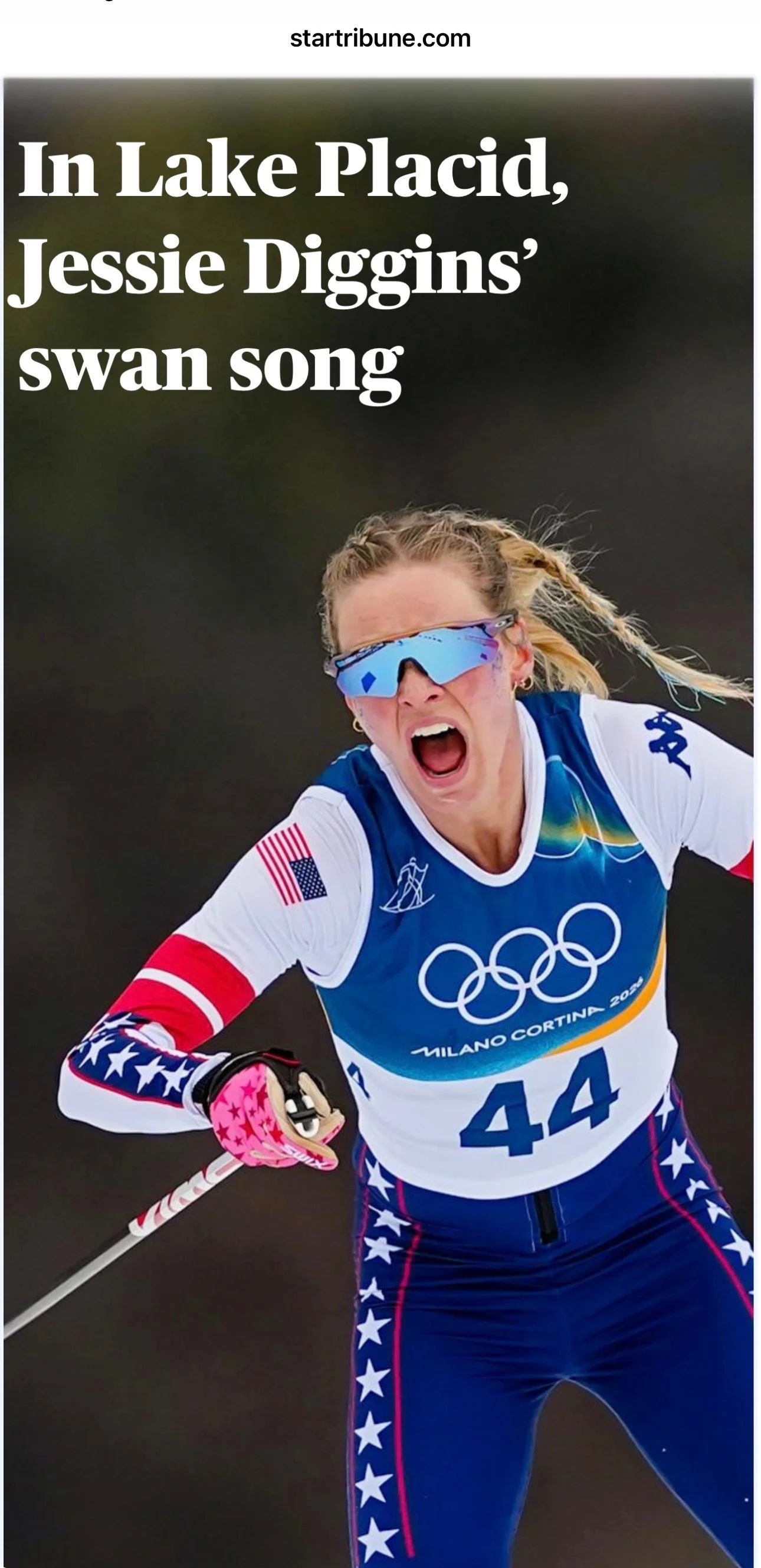 Olympian Jessie Diggins retiring