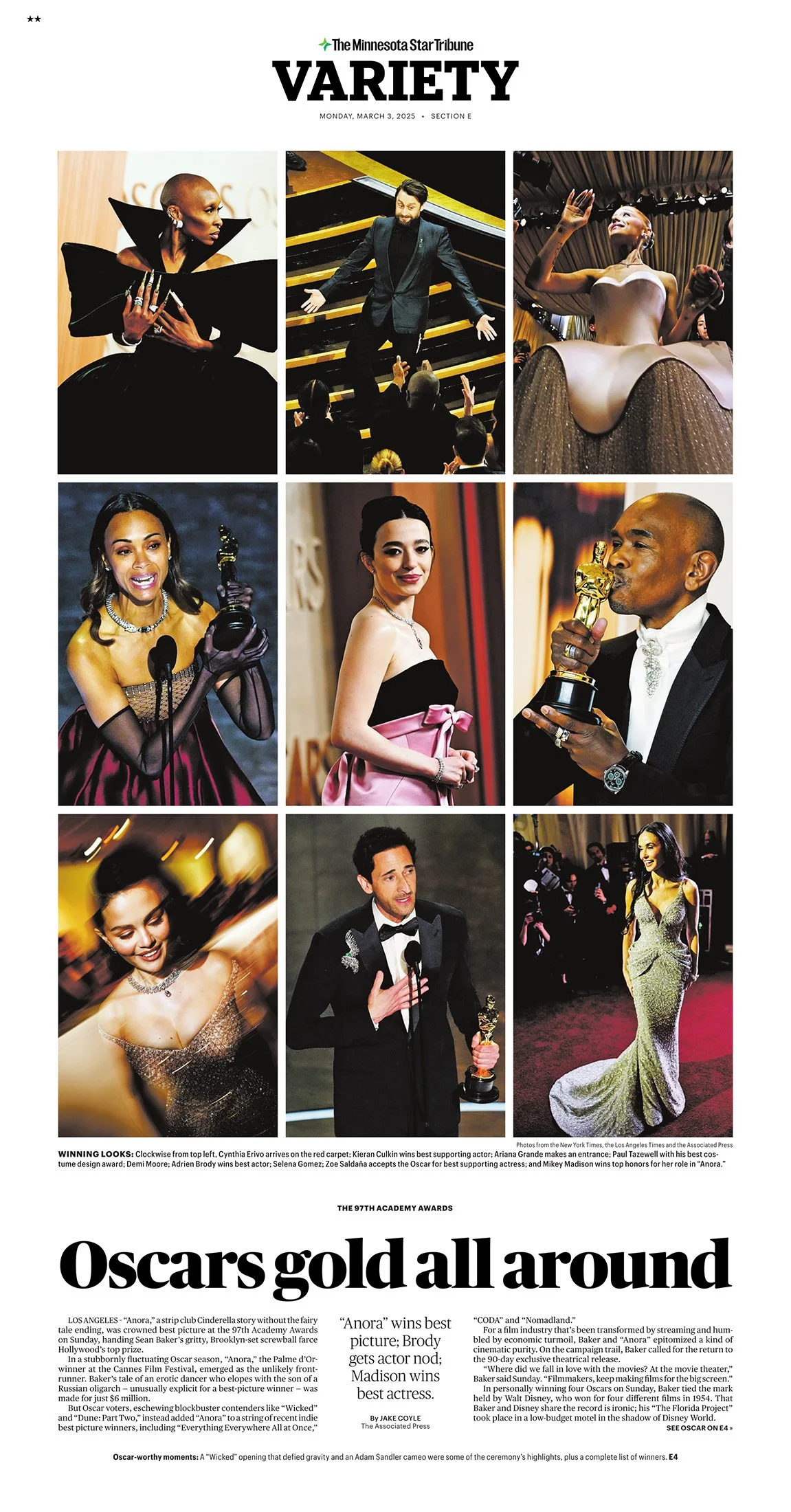 2025 Oscars