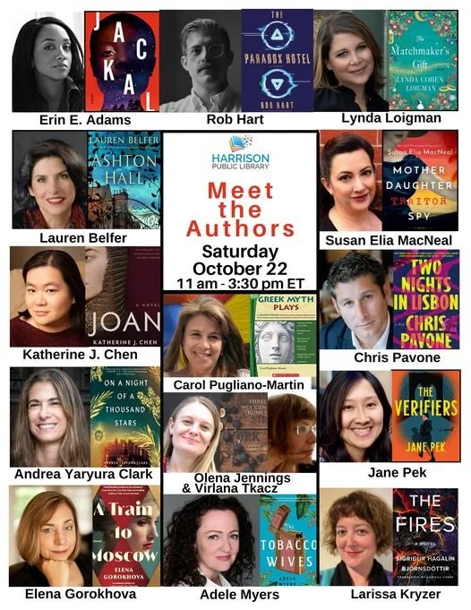 Poetry &amp; Translation at Harrison Public Library's Meet-the-Authors Day