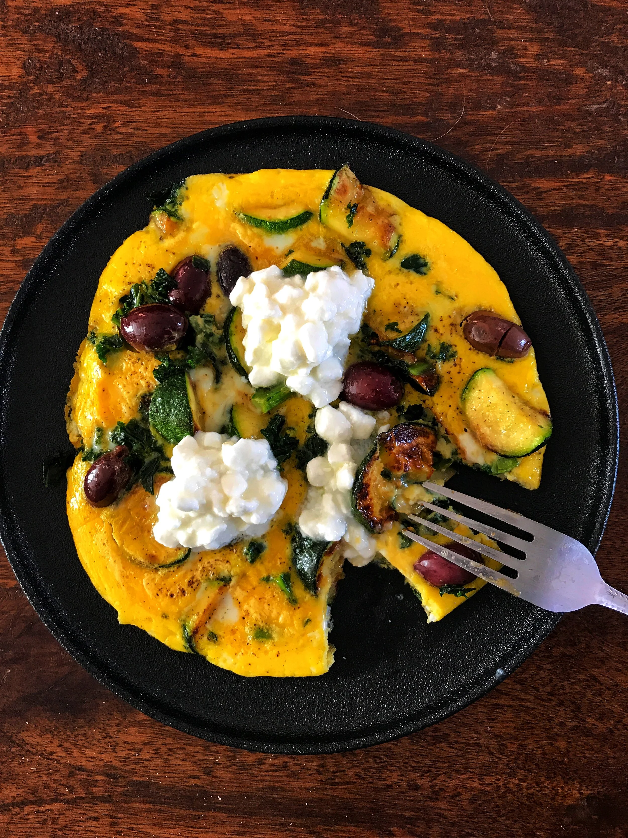 Veggie Frittata for One