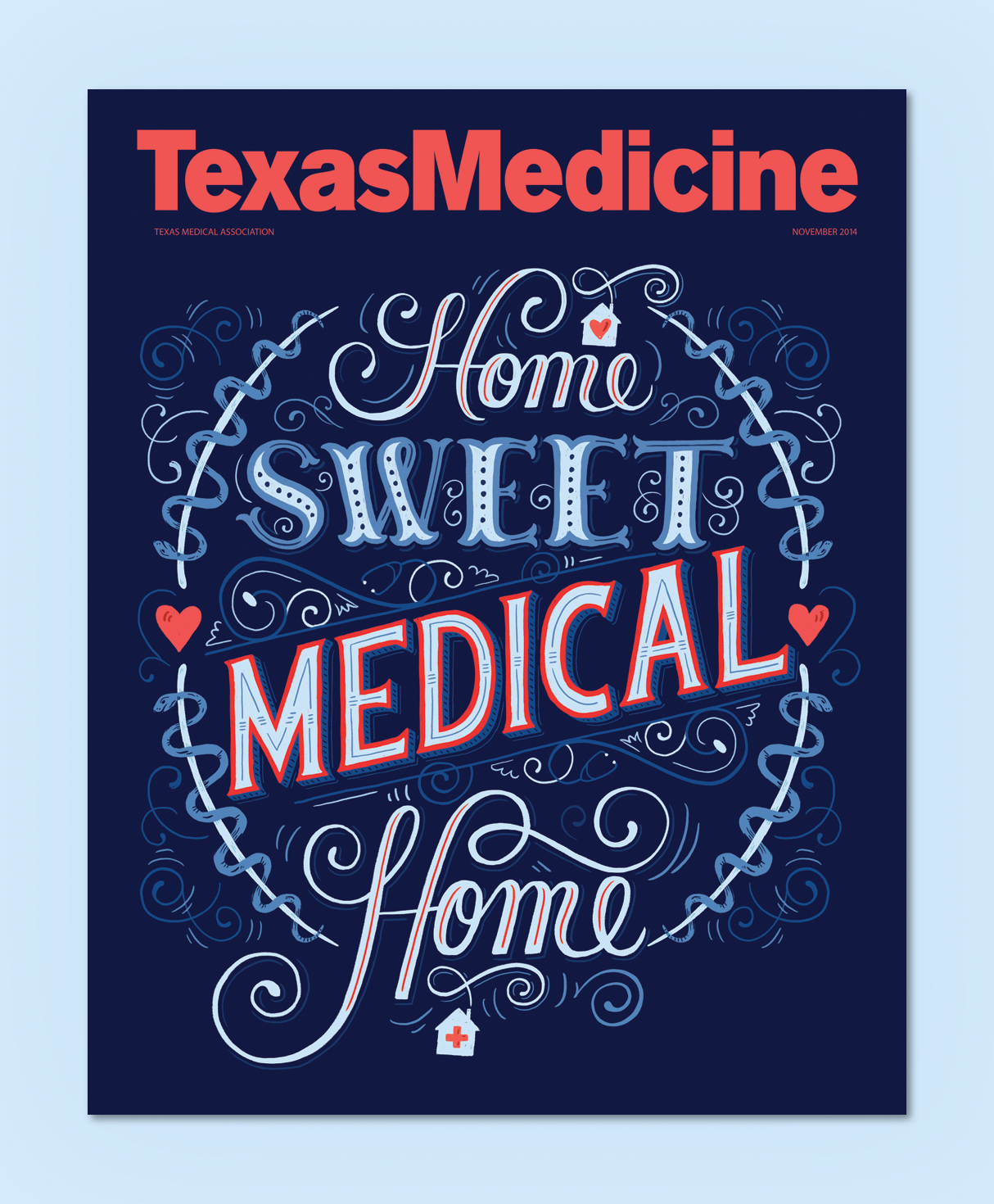 Texas Medicine Cover by Mary Kate McDevitt - www.marykatemcdevitt.com