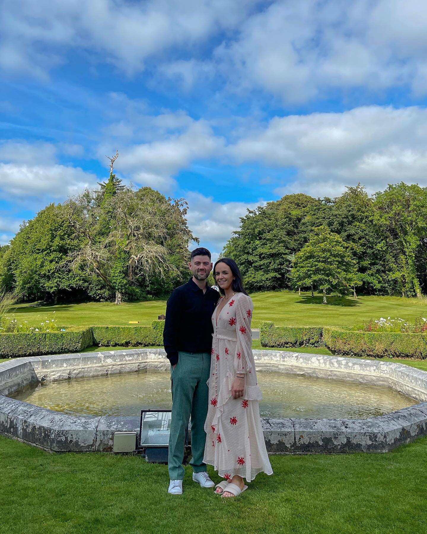 Nothing beats a summer staycation ☀️ Well maybe Ireland beating New Zealand.. 🎉 
&bull;
&bull;
&bull;
#staycation #summer #clare #ireland #getaway #couple #dromolandcastle