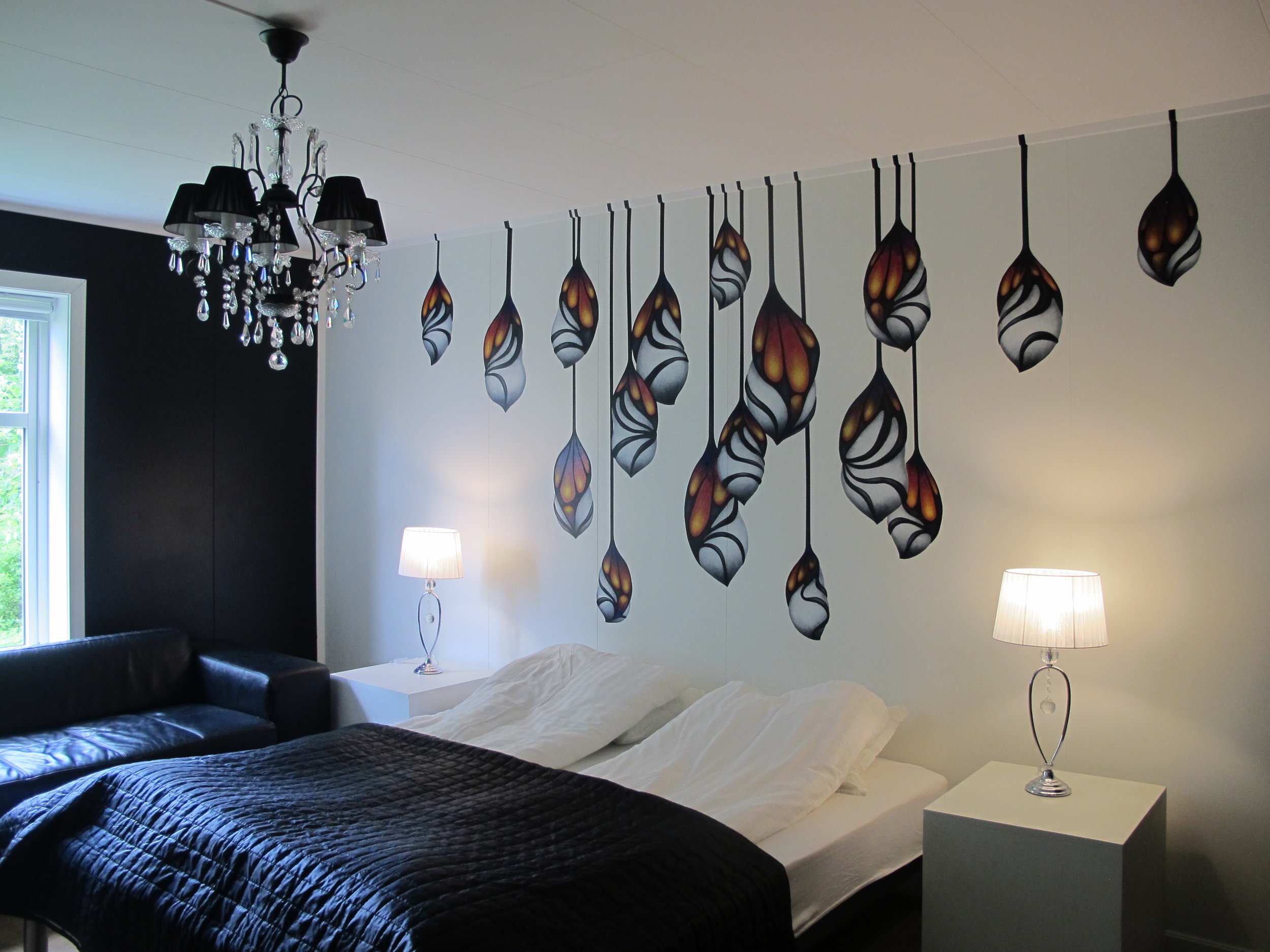  Mural designed for the  Mileperlen Art Hotel  in Hemnesberget, Norway. (summer 2018) 