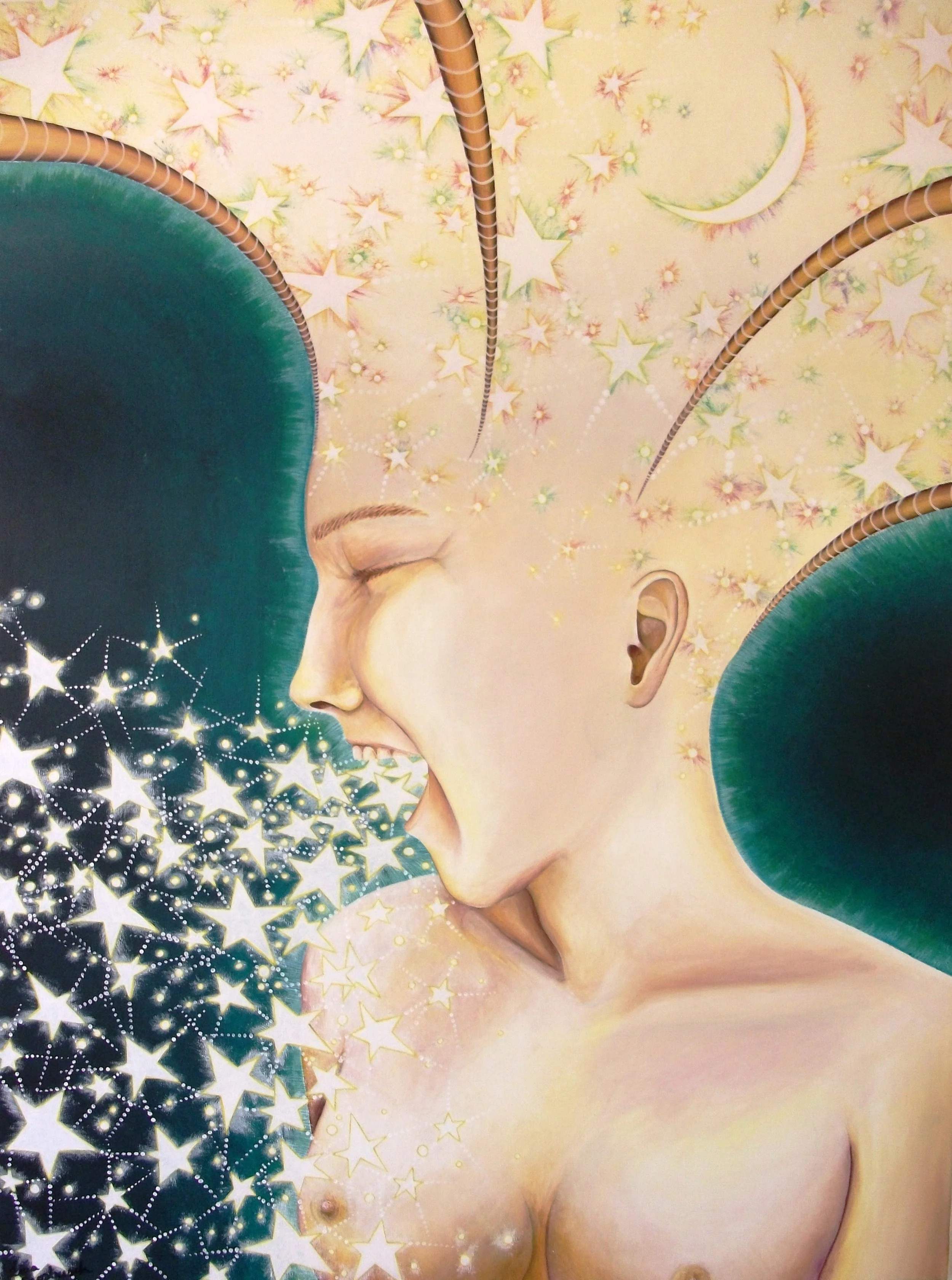   Untitled , acrylics on canvas, 84x120 cm (2011) 