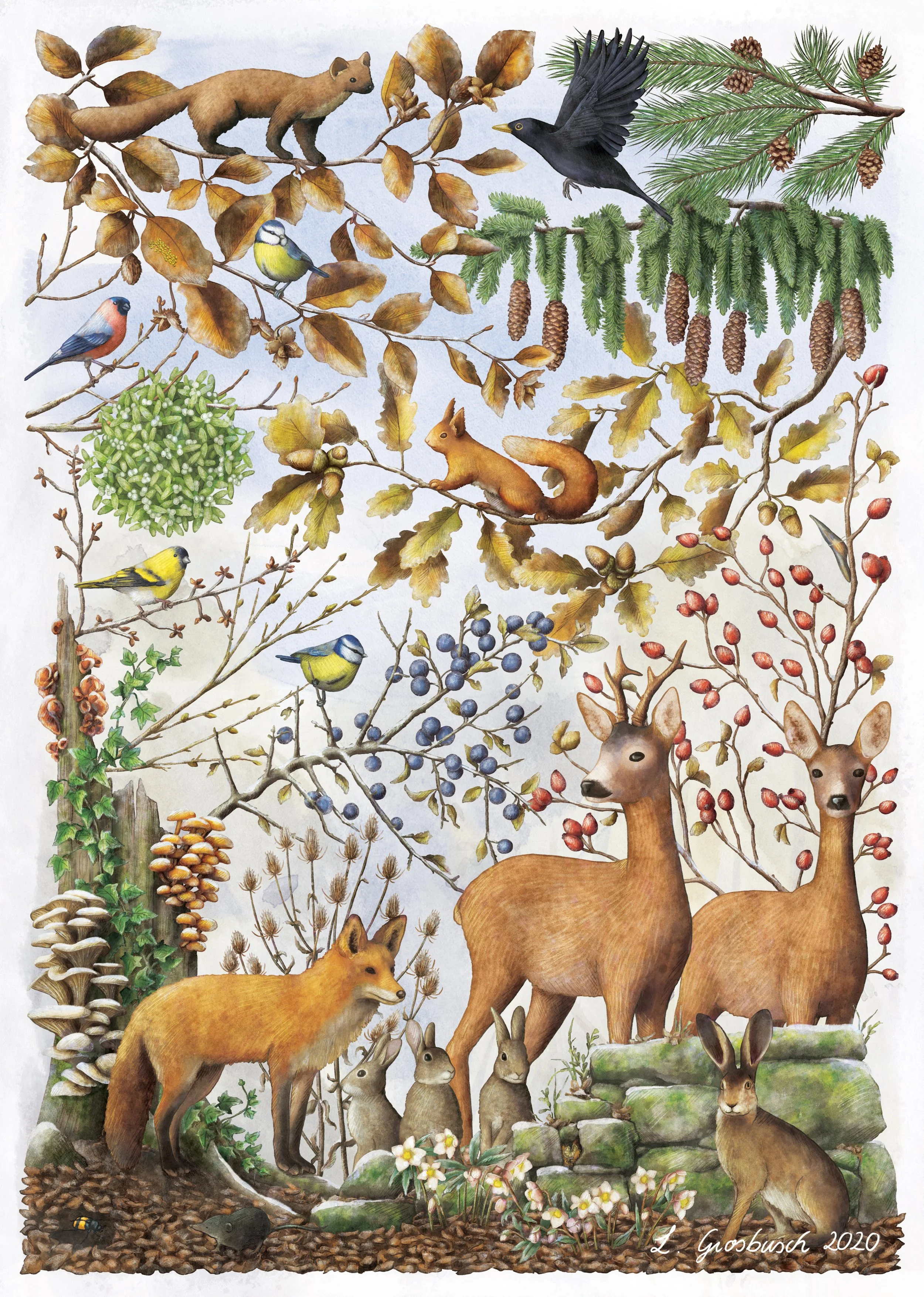  Poster for the magazine  Panewippchen , 2020 
