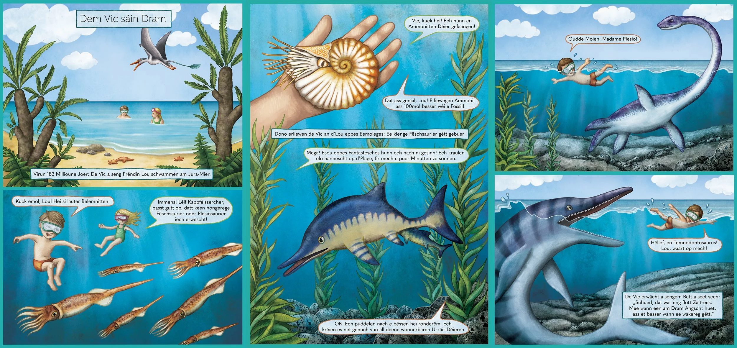  Comic for the magazine  Panewippchen , 2021 