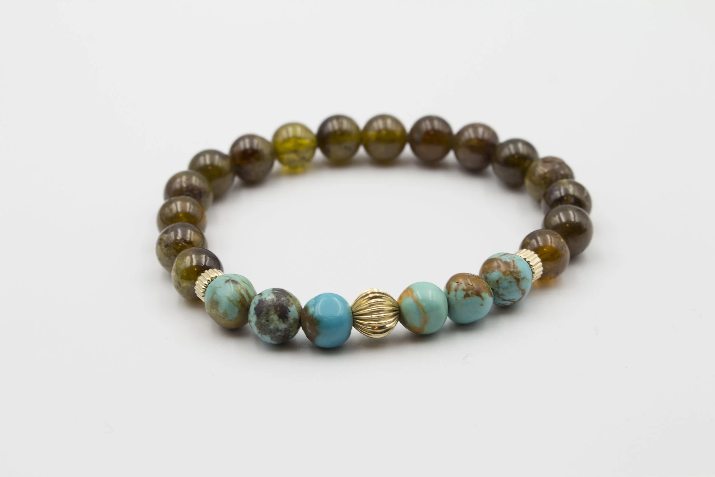  KINGMAN TURQUOISE 14K