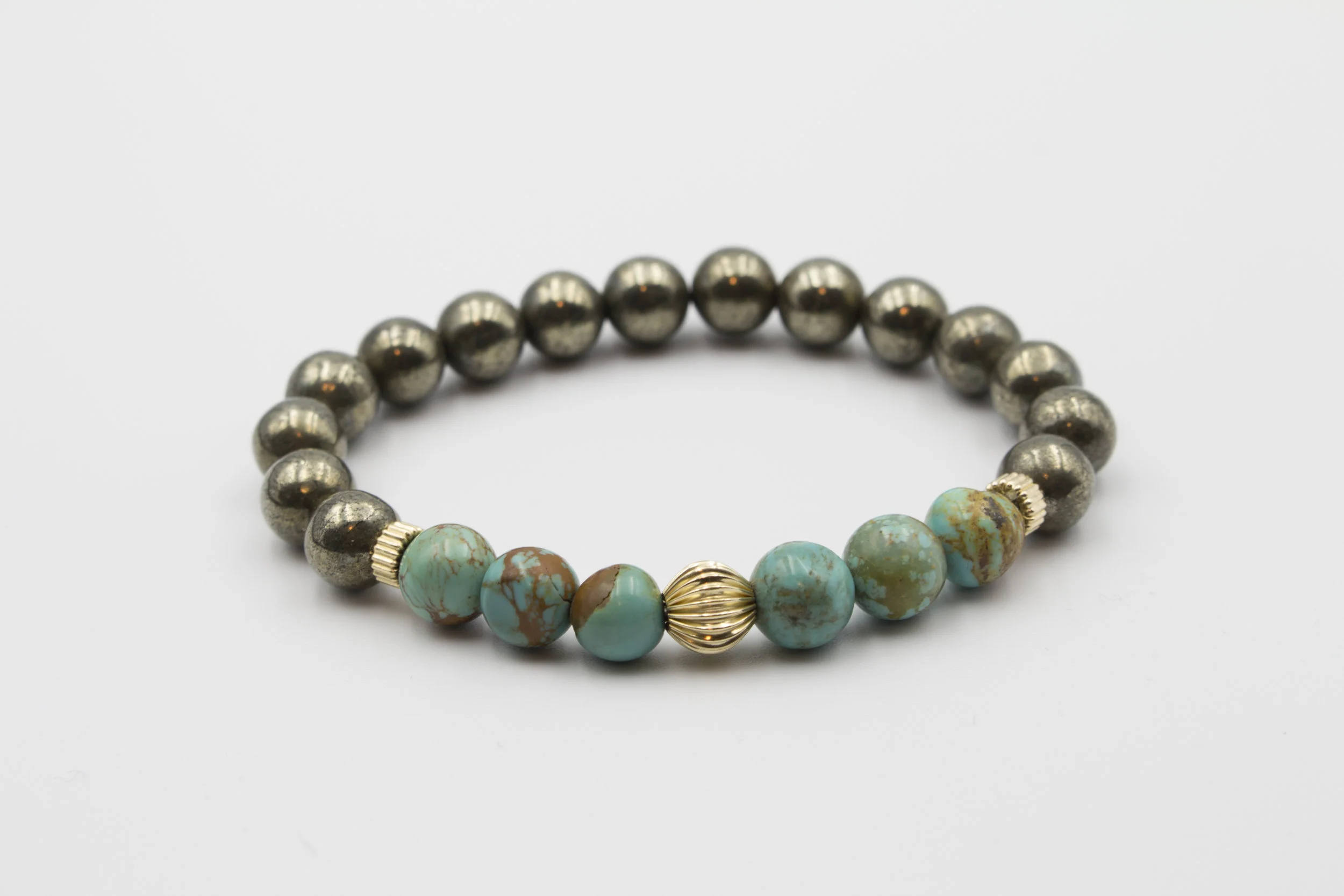 KINGMAN TURQUOISE PYRITE