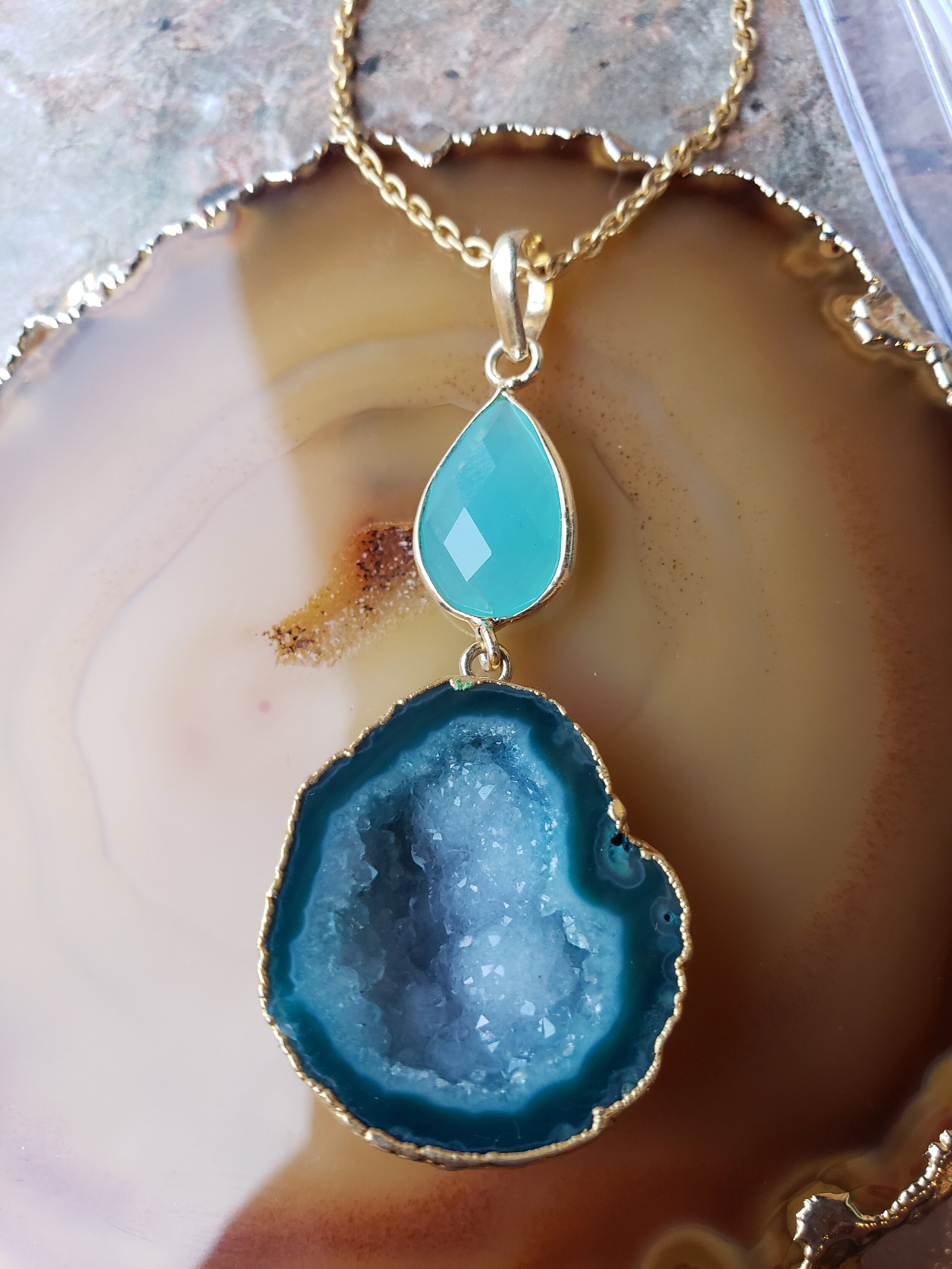 DRUZY CHALCEDONY DELIGHT