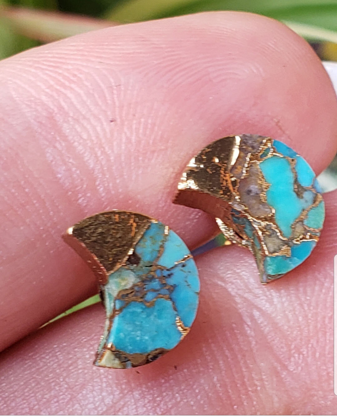 TURQUOISE MOON STUDS