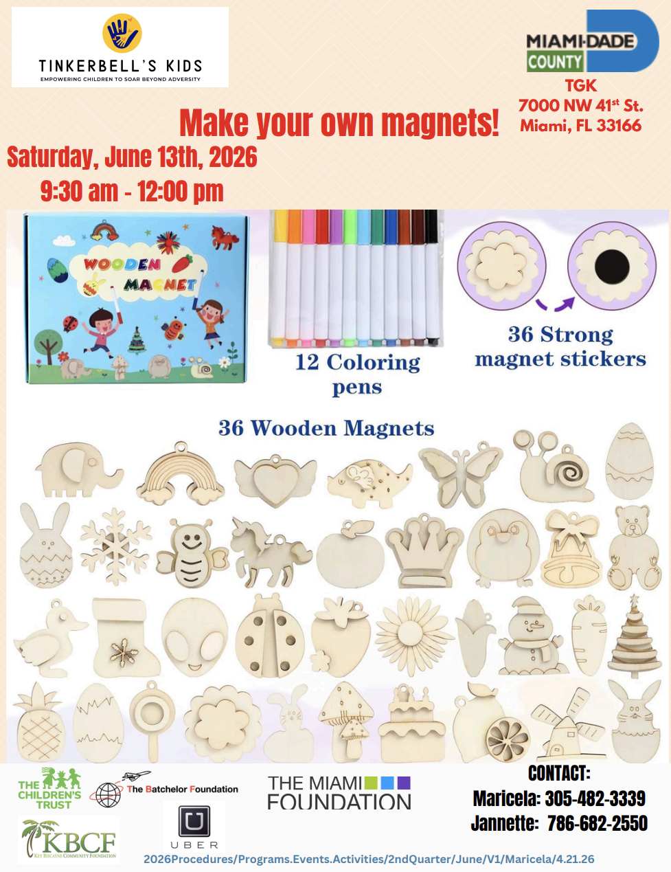 June 13th TGK Visit