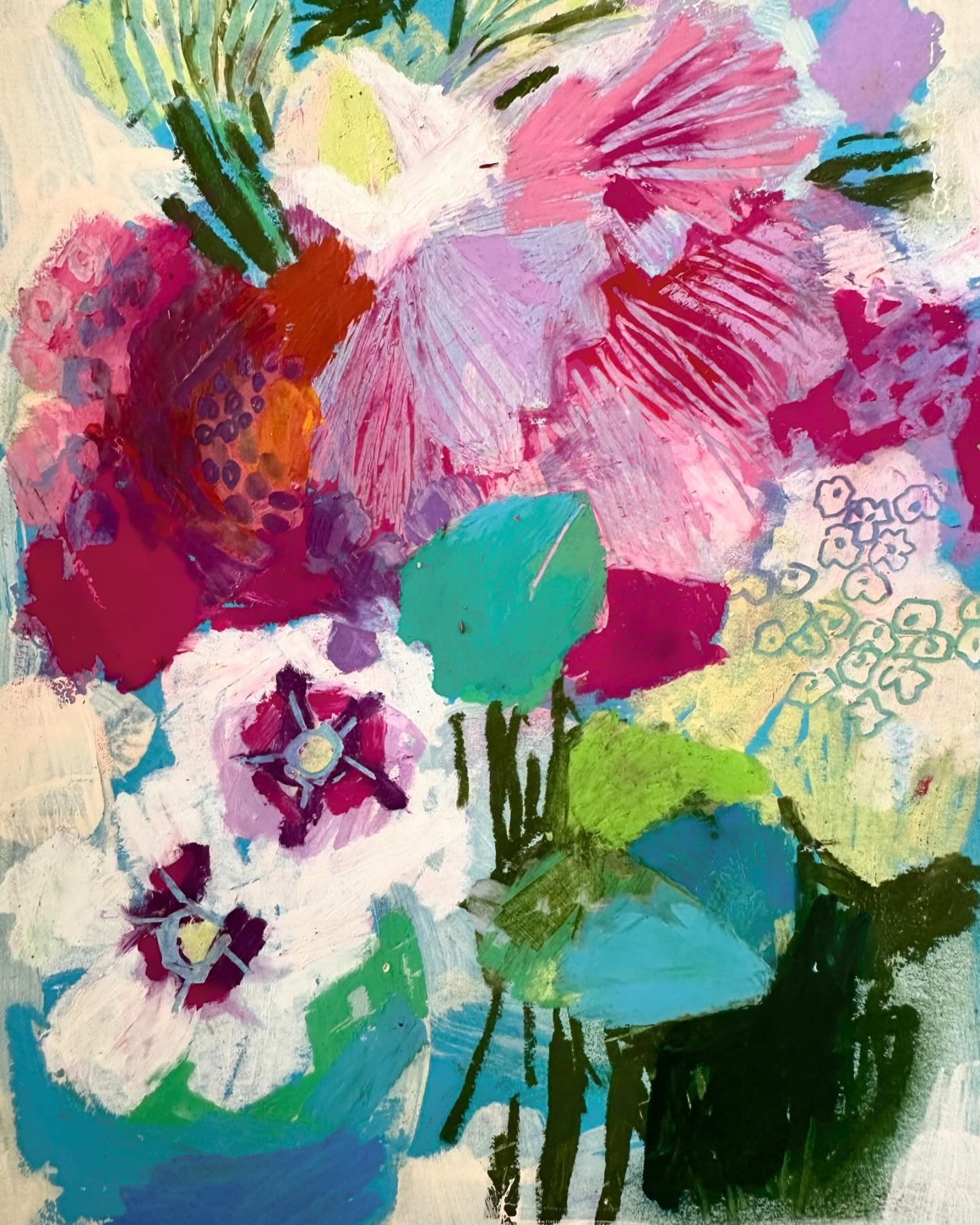 The pastel florals individually.
.
#abstractfloral
#abstractart
#looseflorals 
#oilpastelartwork 
#oilpastelpainting 
#mixedmediaart 
#artcollection