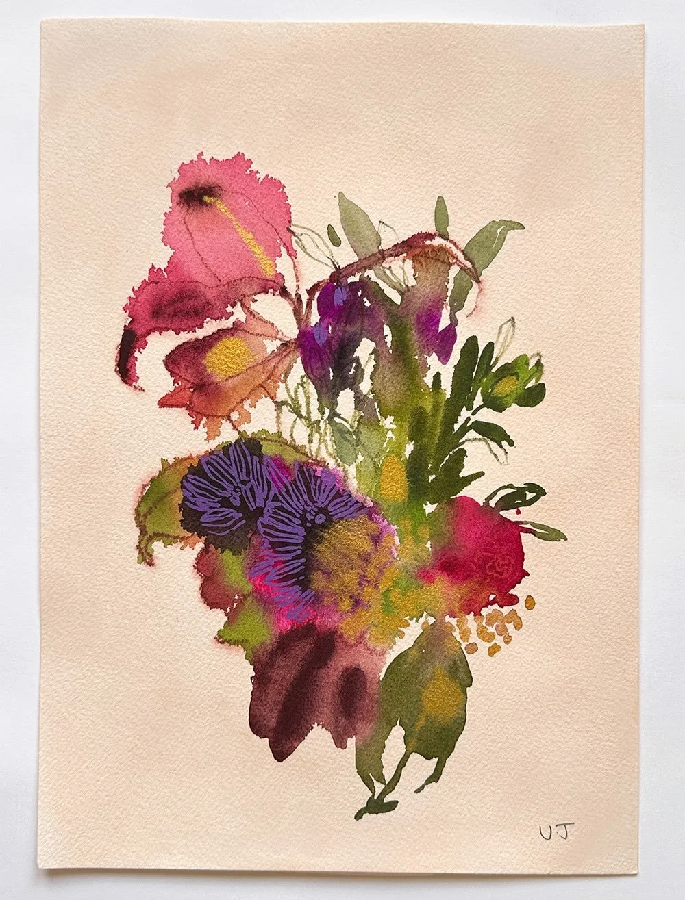 SOLD! This one is called Rita. Two from this collection have gone so far. I think this was a favourite for a lot of people. There are high quality, archival prints available! Click the image to browse my shop.