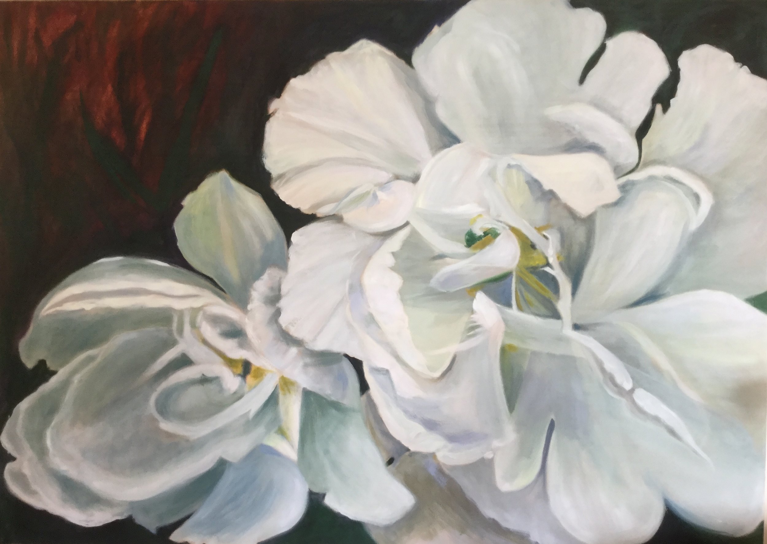  Pas de Deux Oil on Canvas 56” x 40”  
