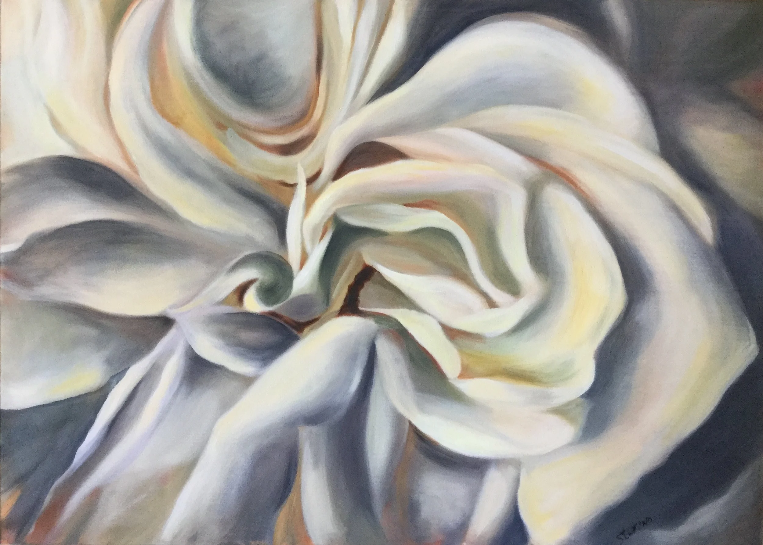  Ramblin' Rose Oil on Canvas 27” x 37”  