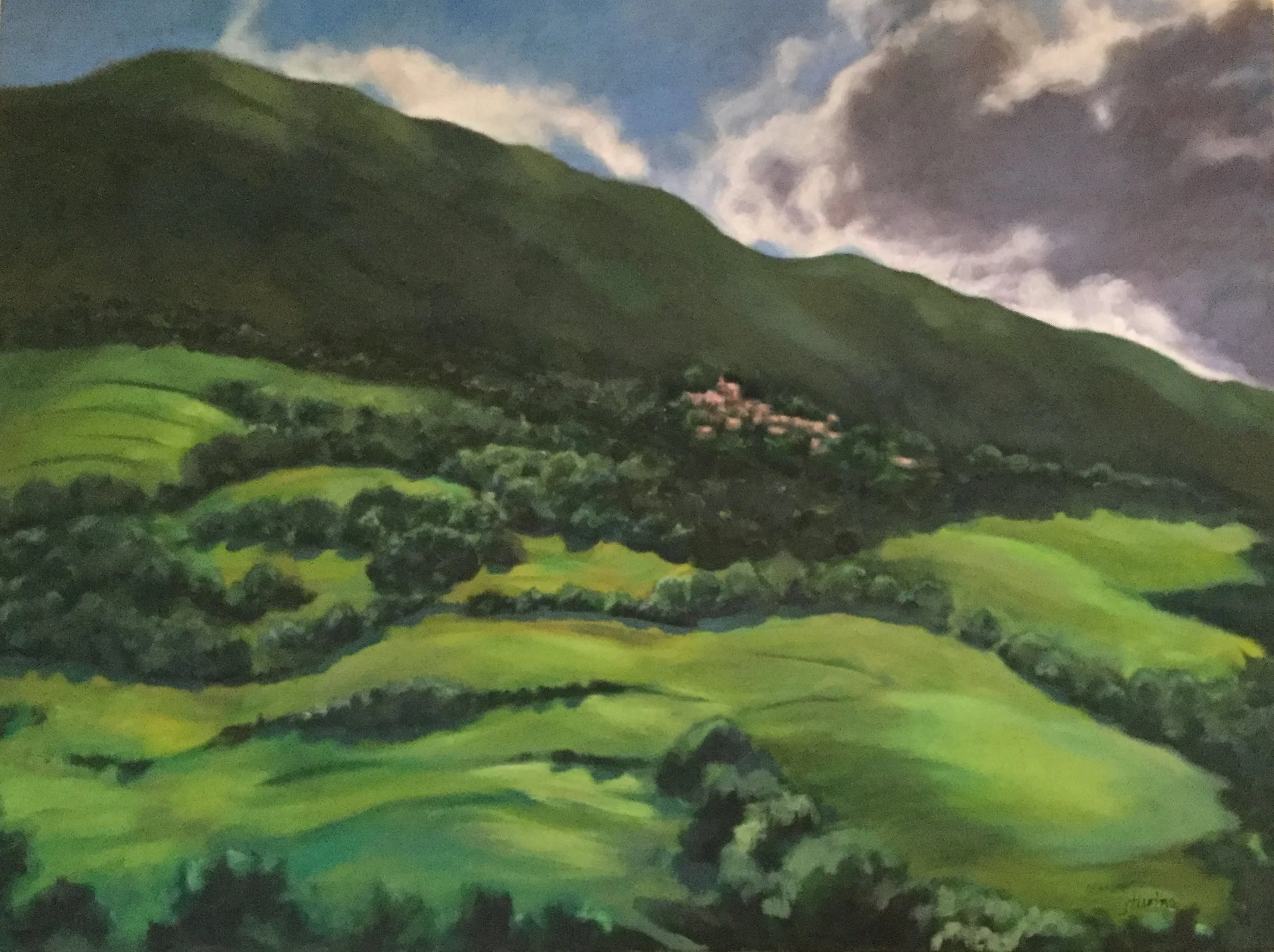  Abruzzo Valley Oil on Canvas 30” x 40”  