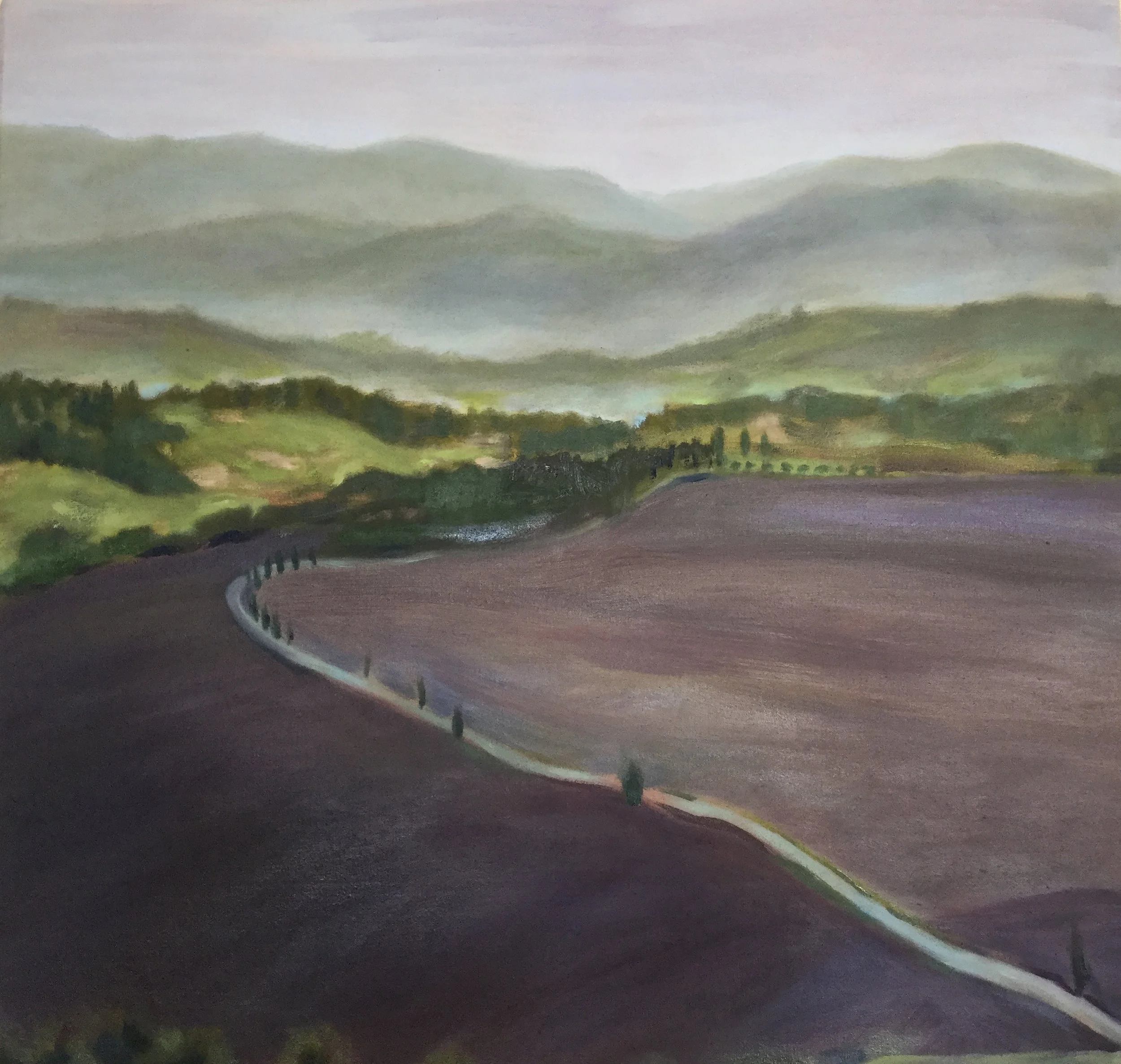  After the Harvest Oil on Canvas 25.5” x 25.5”  