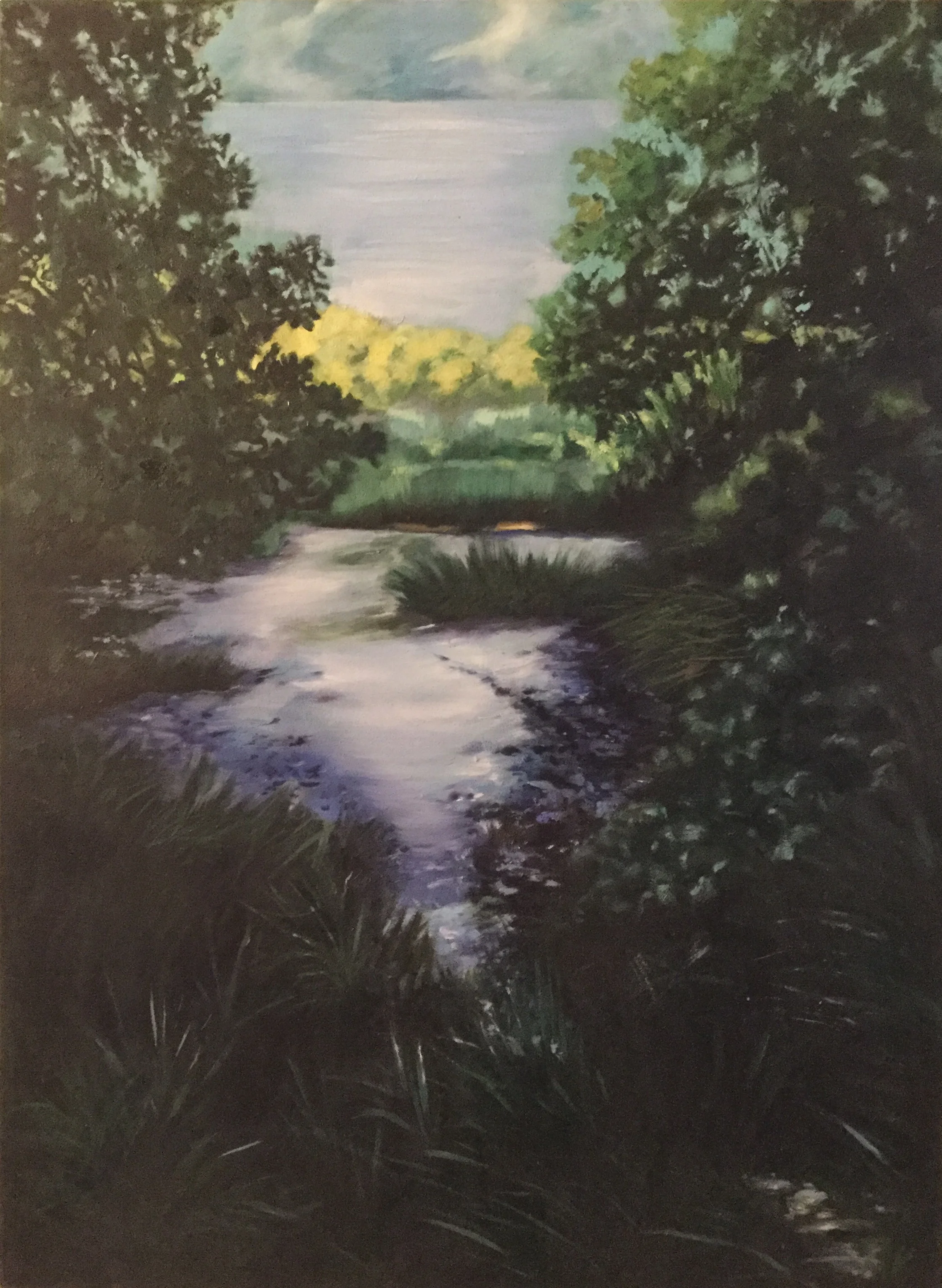  Garda Spring Oil on Canvas SOLD 