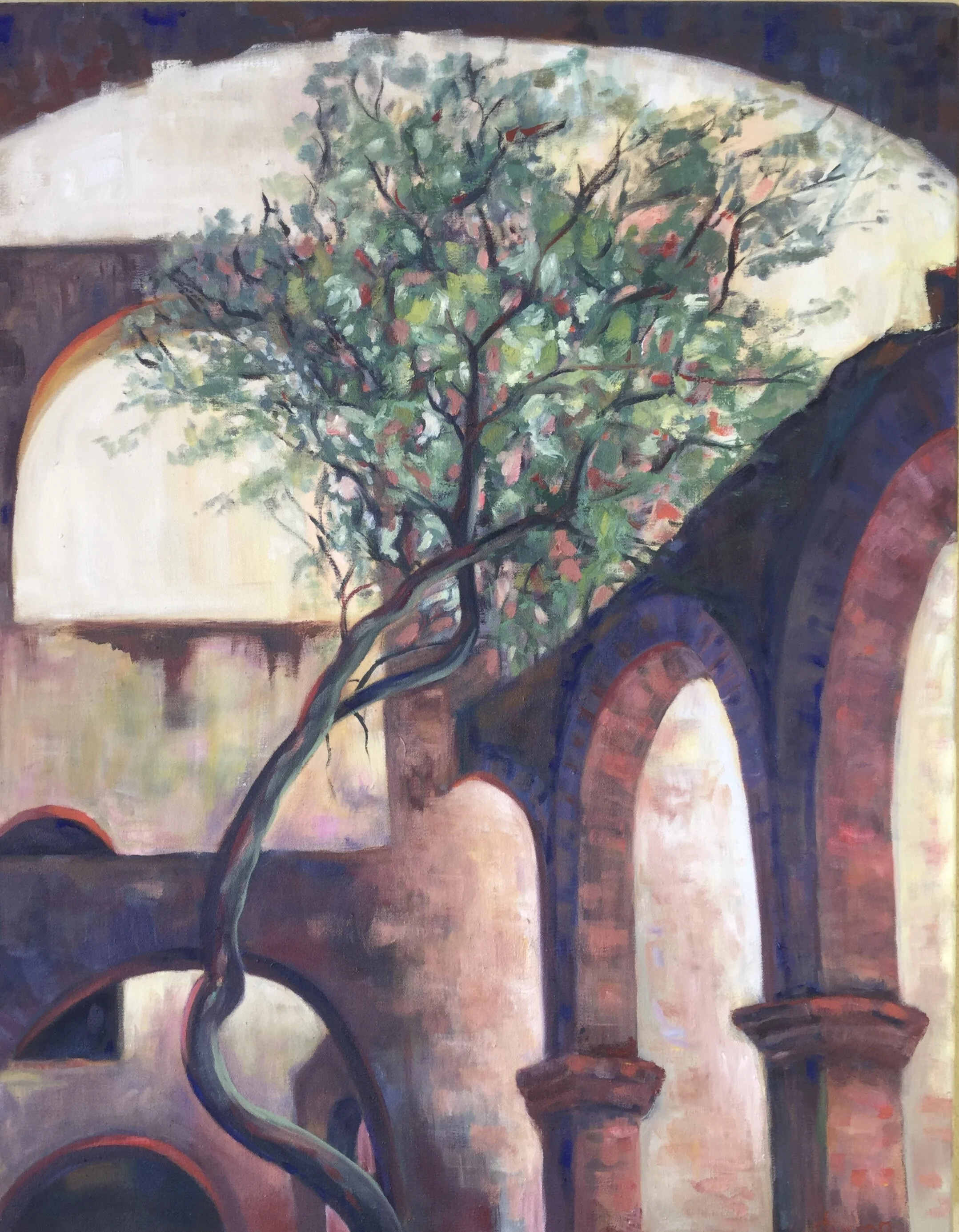  Arches Oil on Canvas 34” x 24 “  