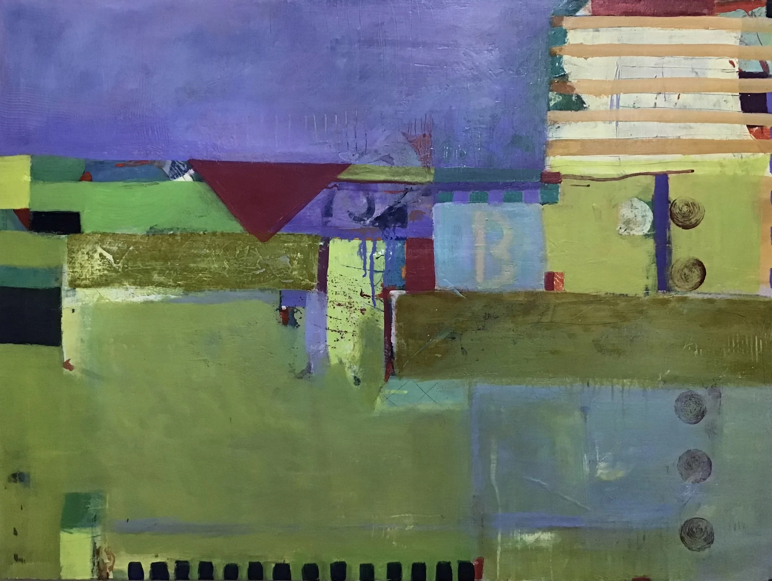  Trasimeno Acrylic on Board 23” x 32”, 2022  Sold 