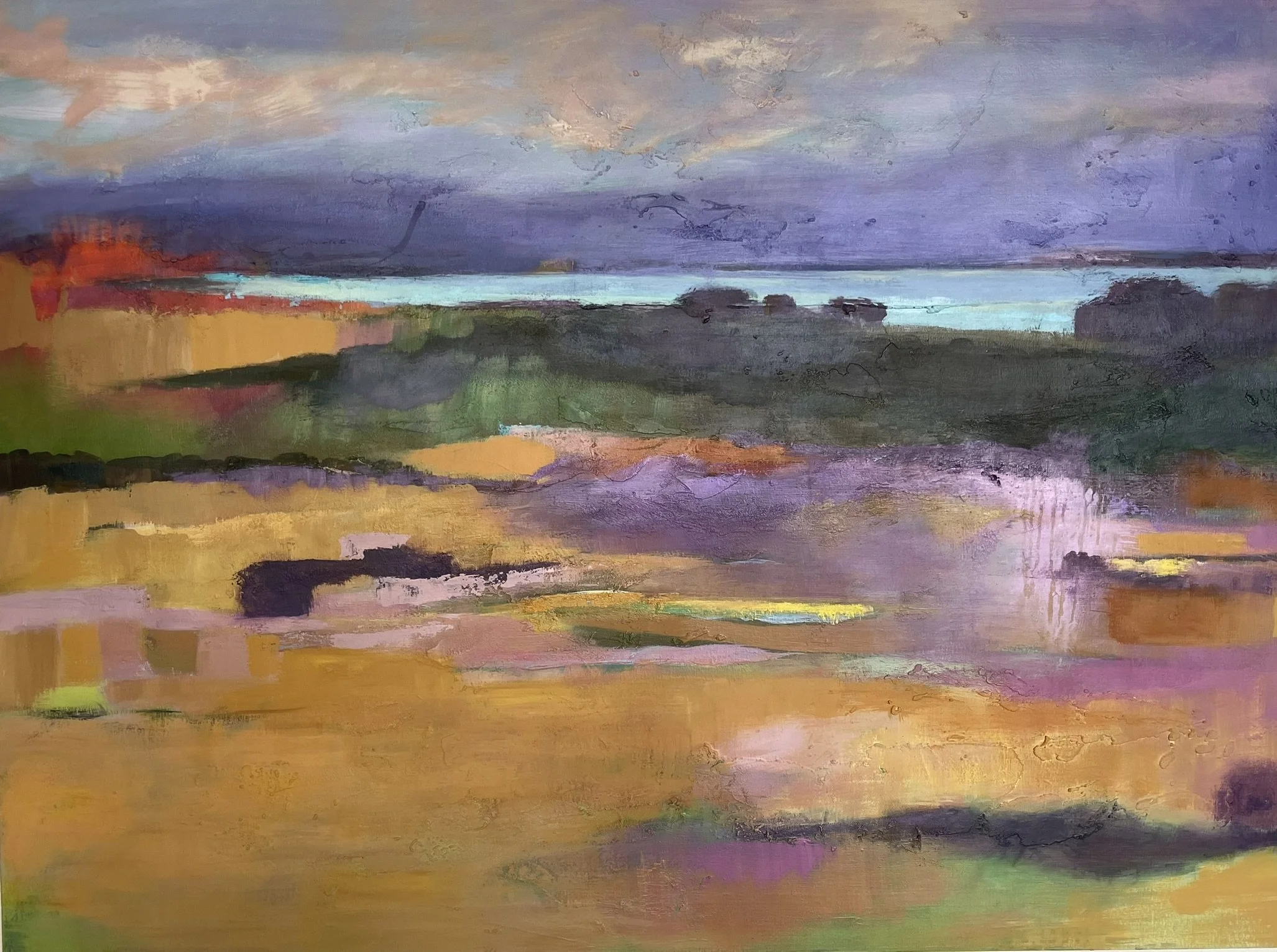  View from Castiglione,   48x36”, 2025,   Sold 