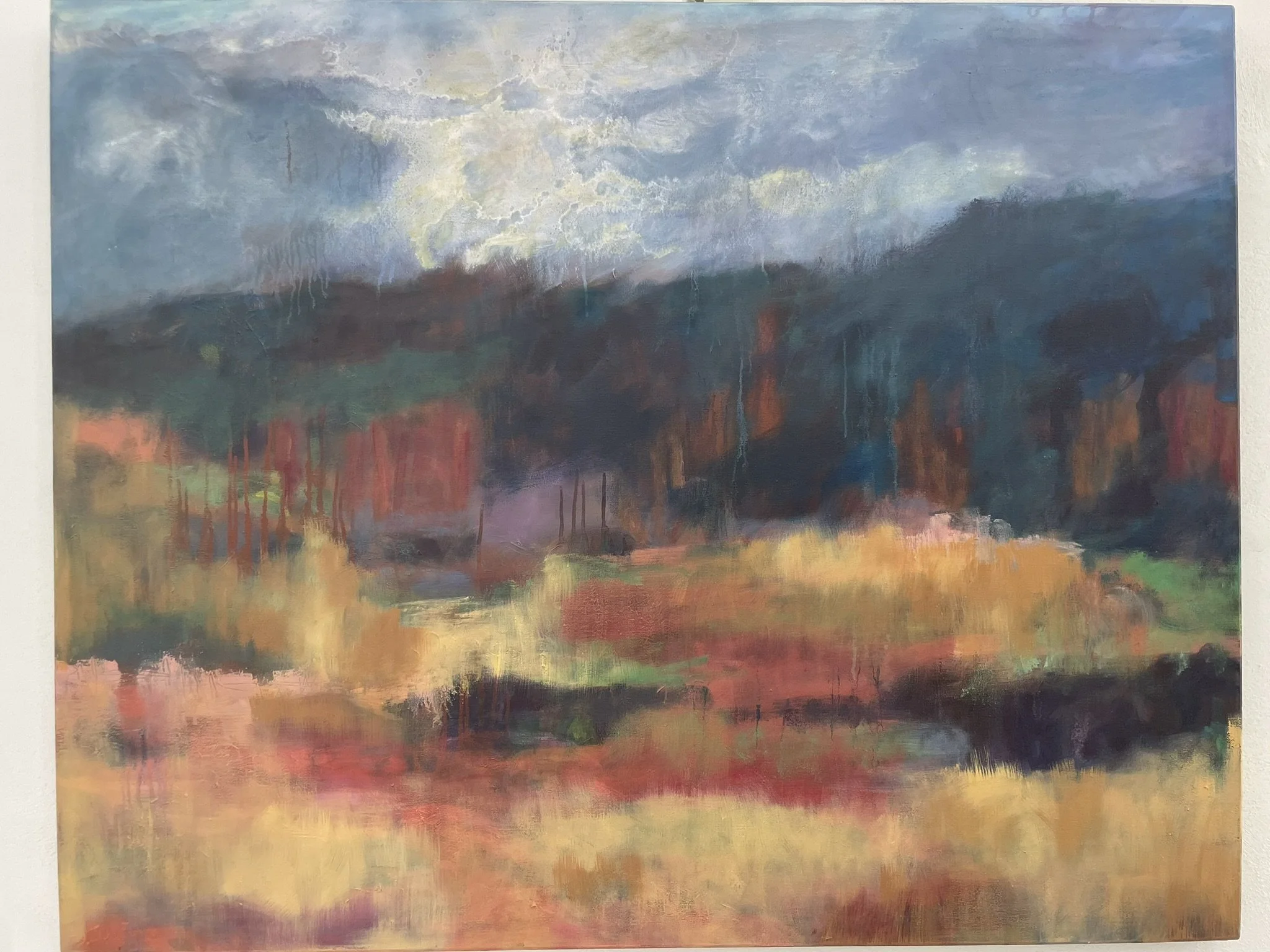  Charco Ridge  Oil on canvas  40x50”   2025 