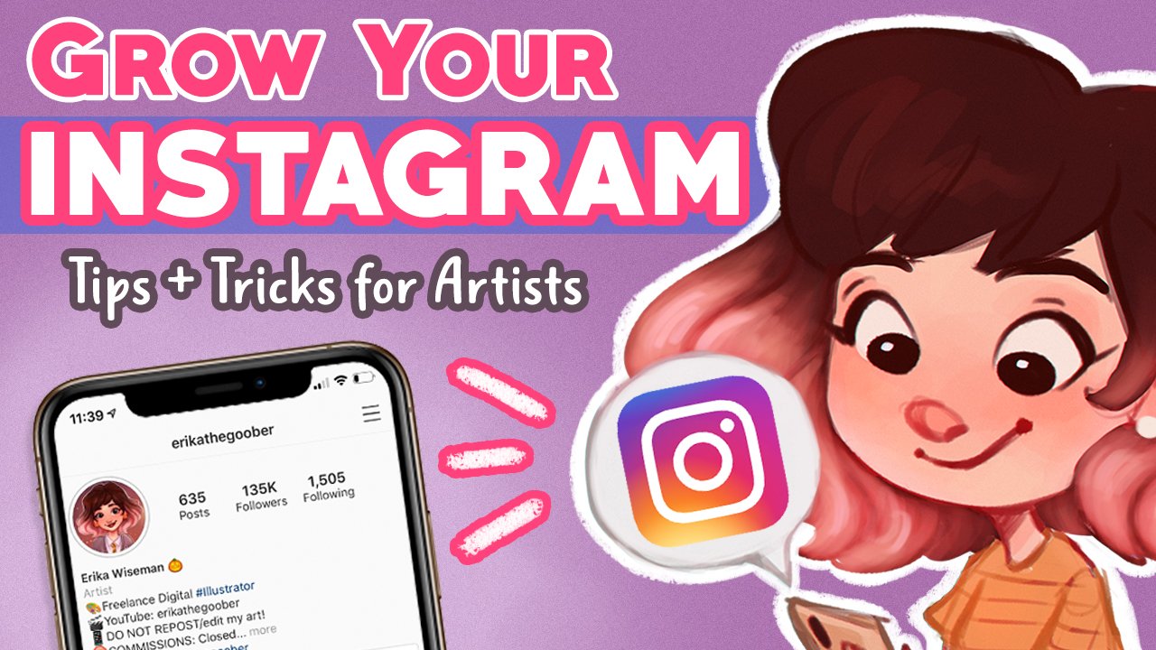 [PART 1] HOW TO GROW YOUR INSTAGRAM 📱🎨 | Tips + Tricks for Artists