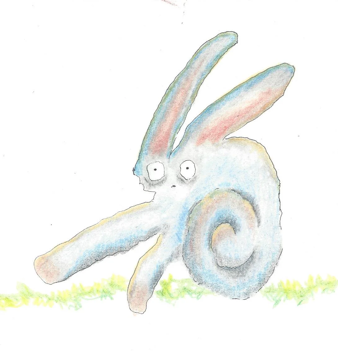 Lynn art-Wild Surmise-rabbit snail-2016.jpg
