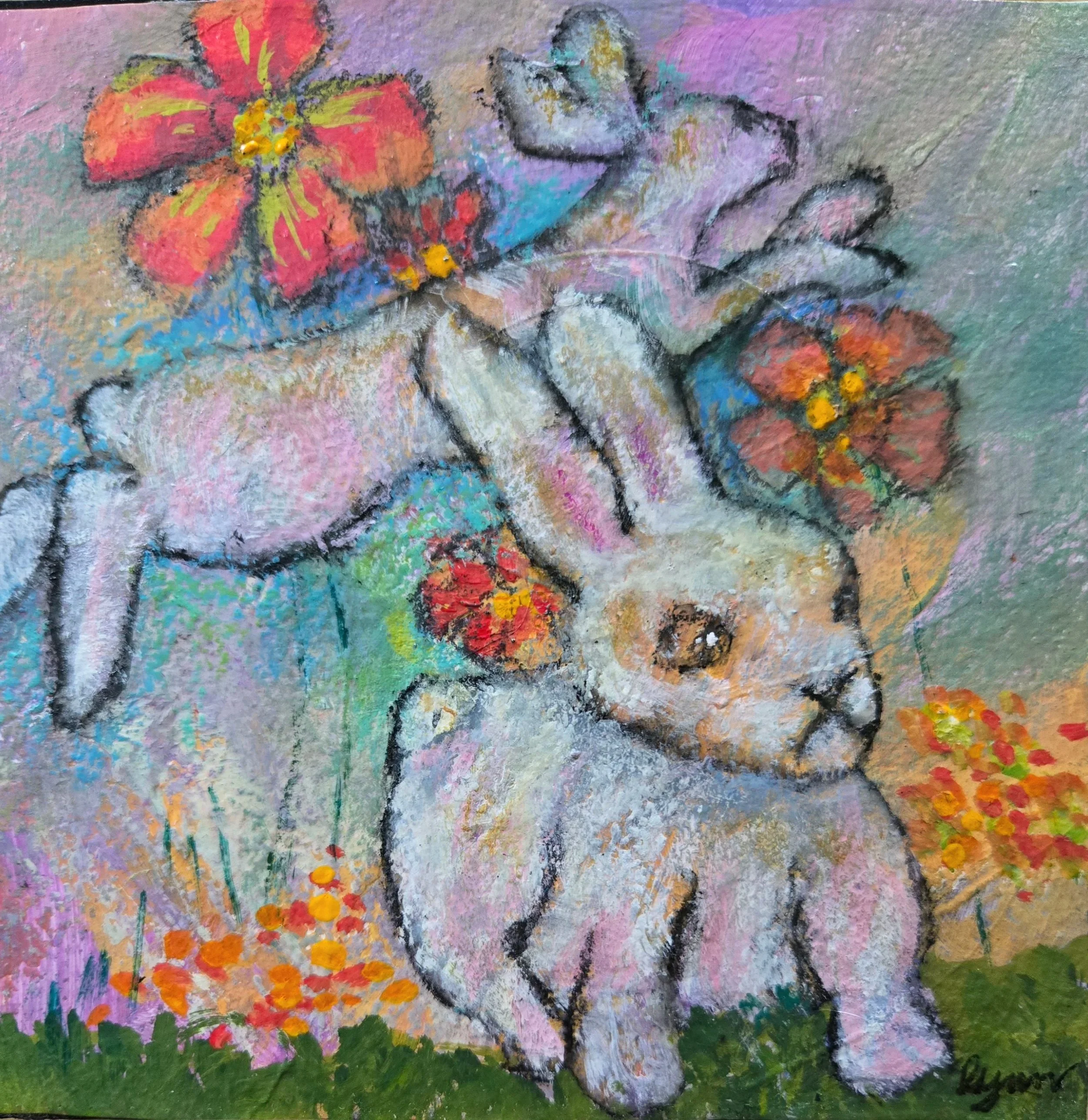 Bunnies+%232+2026+5x5+inch+square+board.jpg