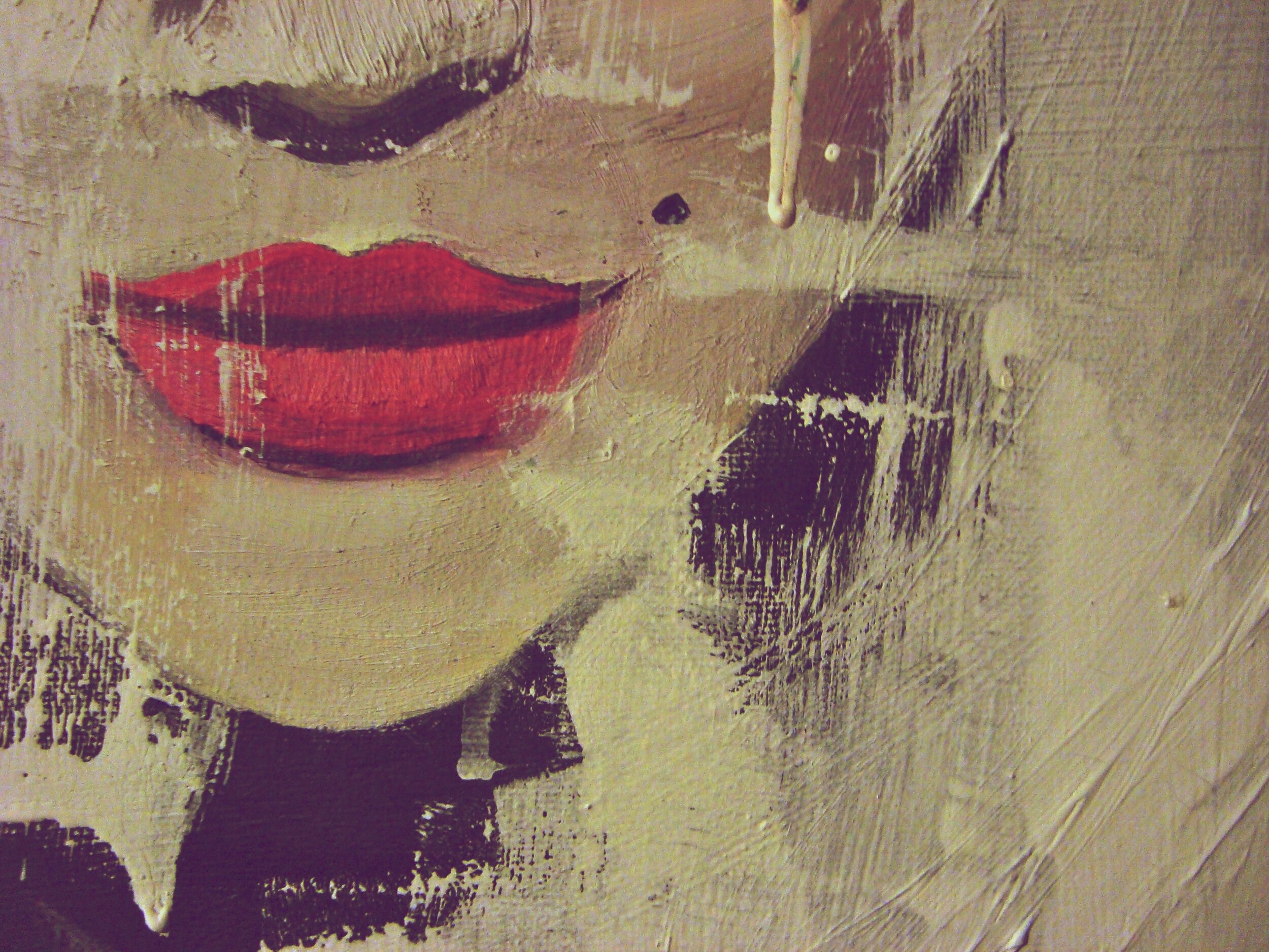 A painting from my first solo art show in Ottawa, 2012. It was a sold out experience and the first time I publically exhibited as Amanacer!