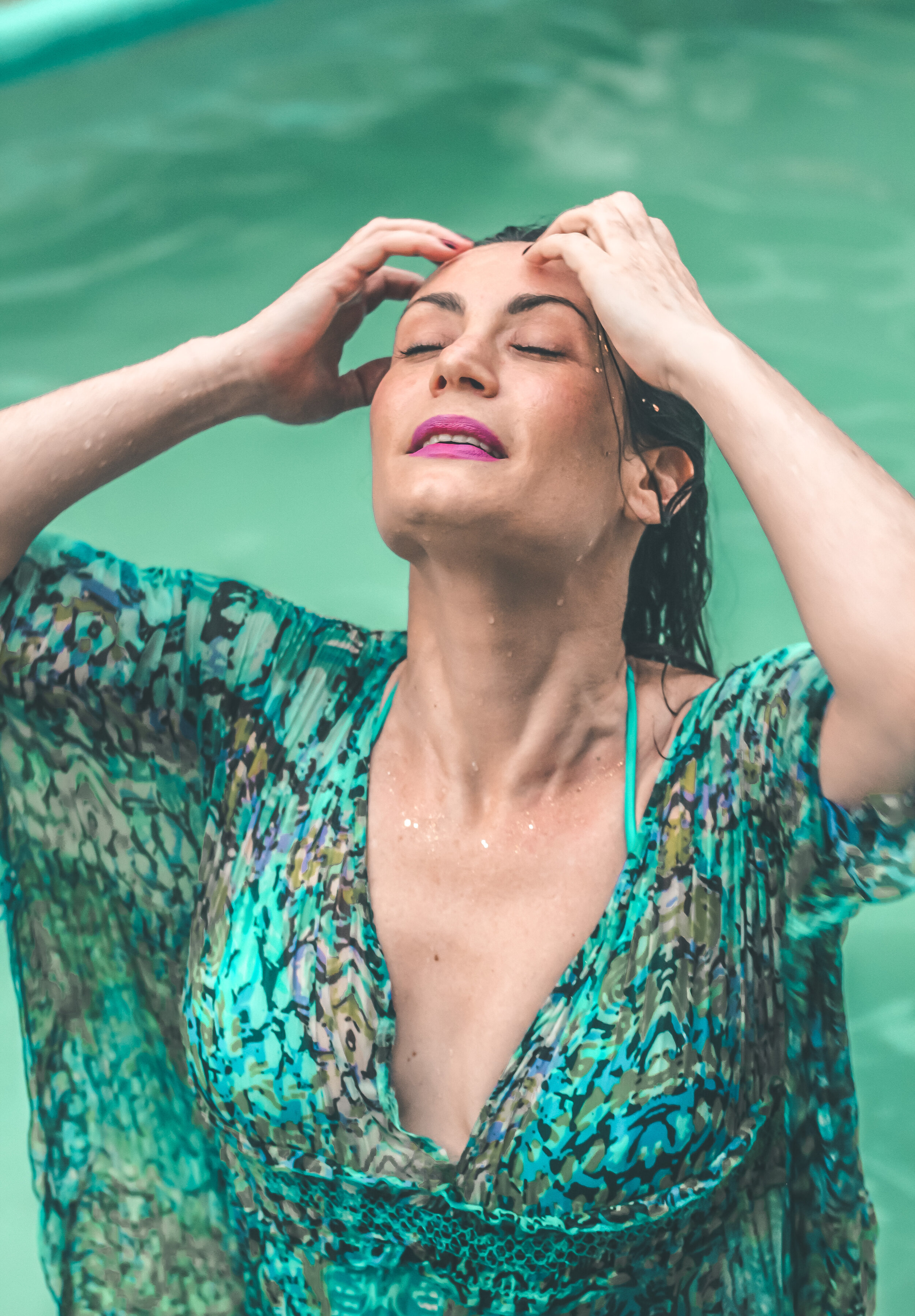 This is Patricia captured by me right after her first Creative Radiance Activation. She came back for a second Art Spa Experience, and then a month later she courageously decided to move with me from Haiti to Tulum! How wonderful!