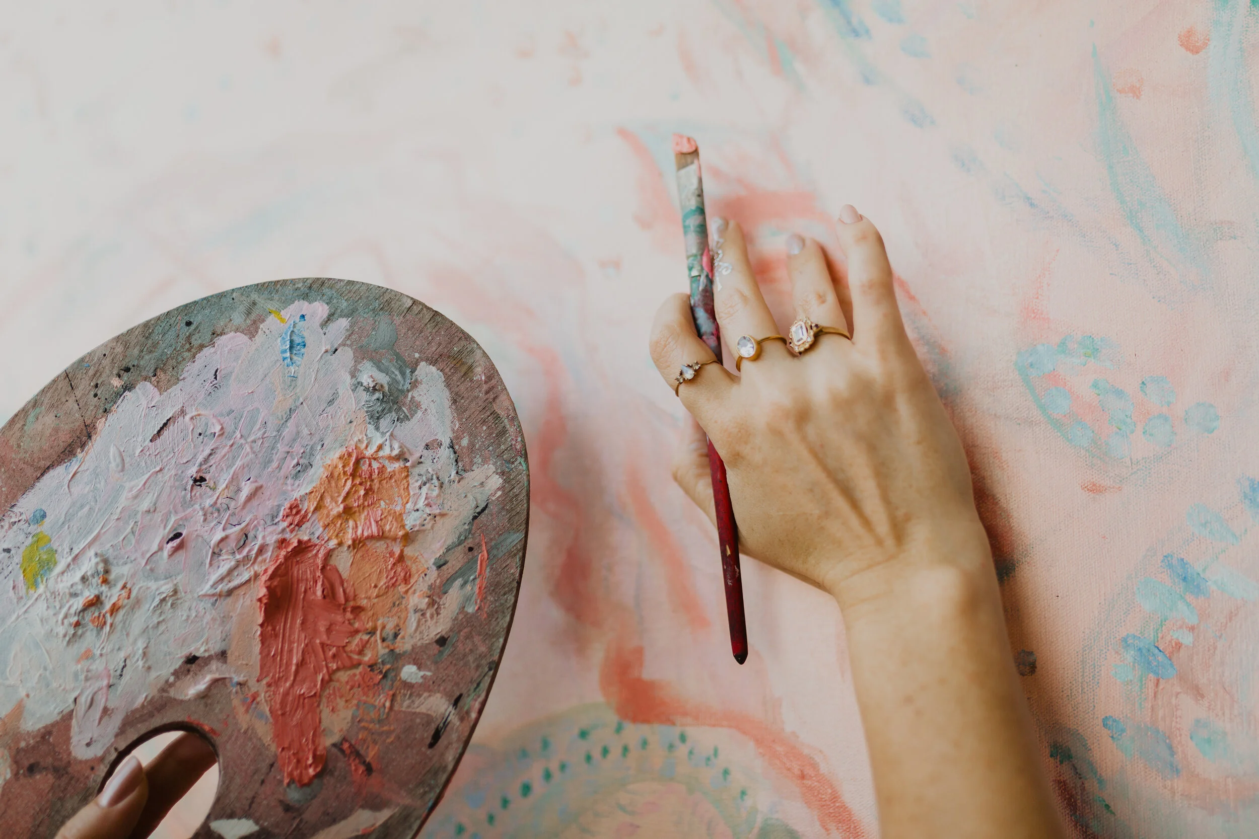 Painting at Home in Haiti