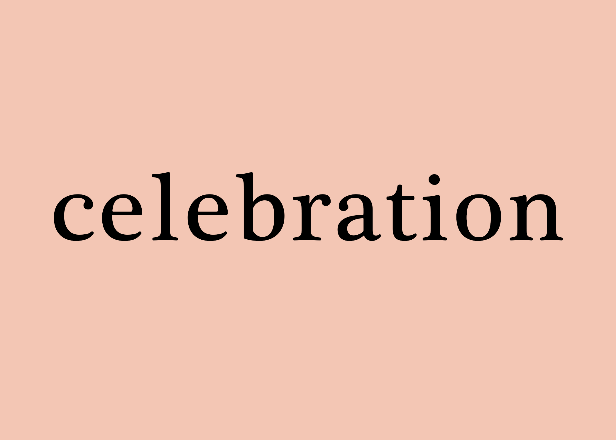 celebration time