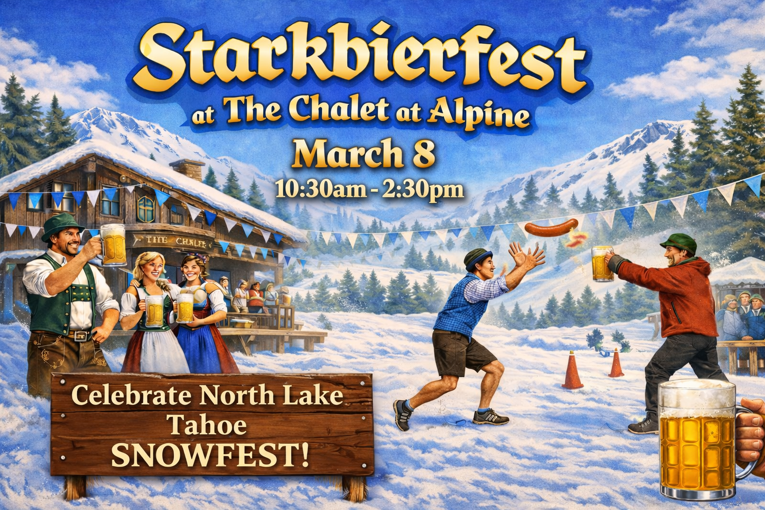Starkbierfest at The Chalet at Alpine