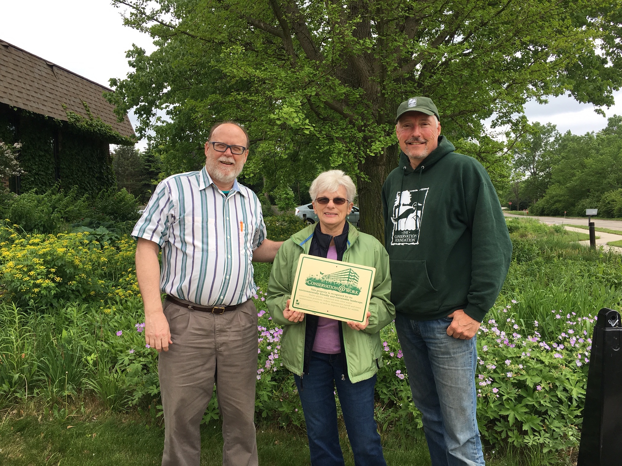 Celebrating DUUC's recognition from the Nature Conservatory