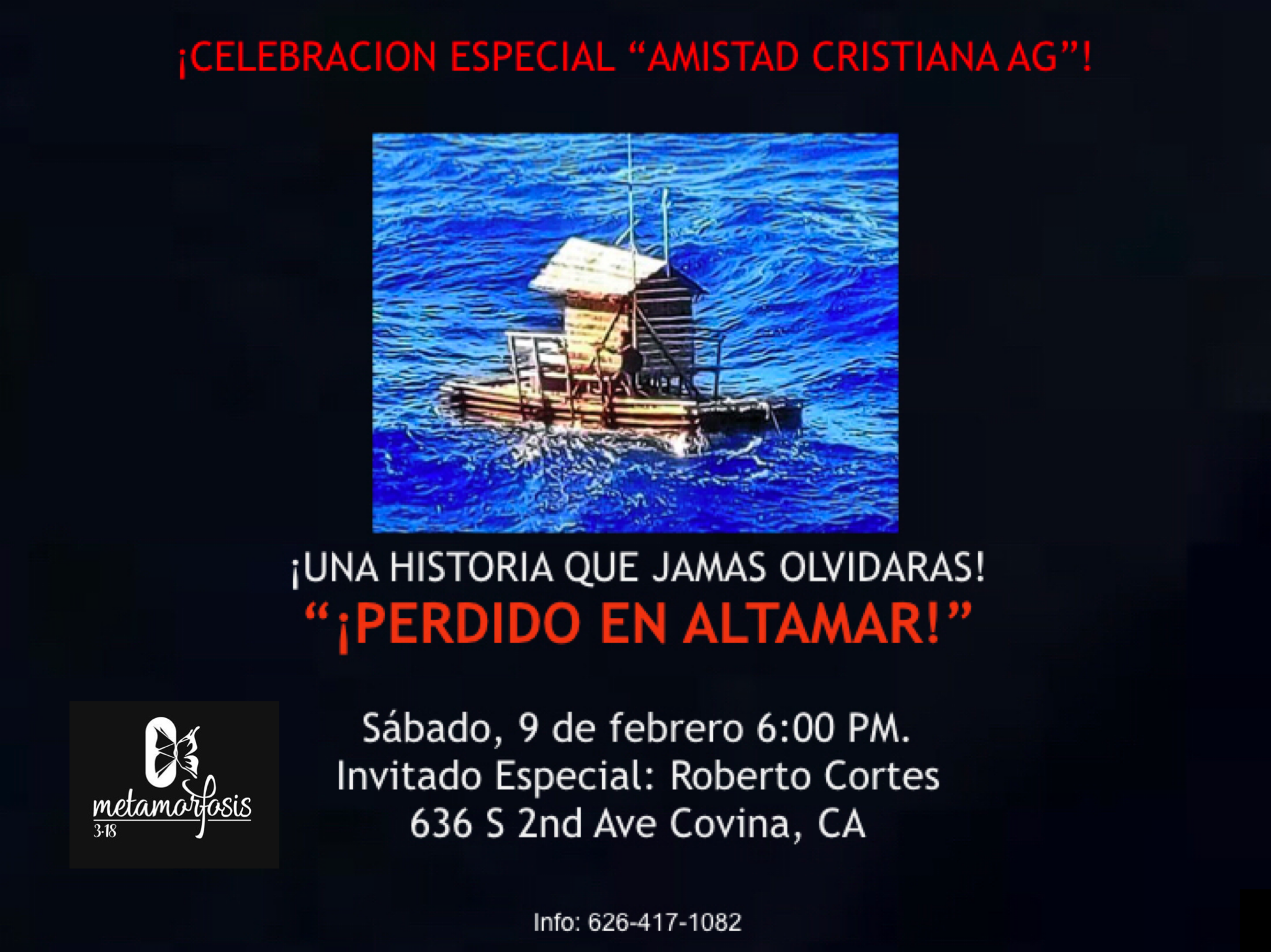 ¡PERDIDO EN ALTAMAR!