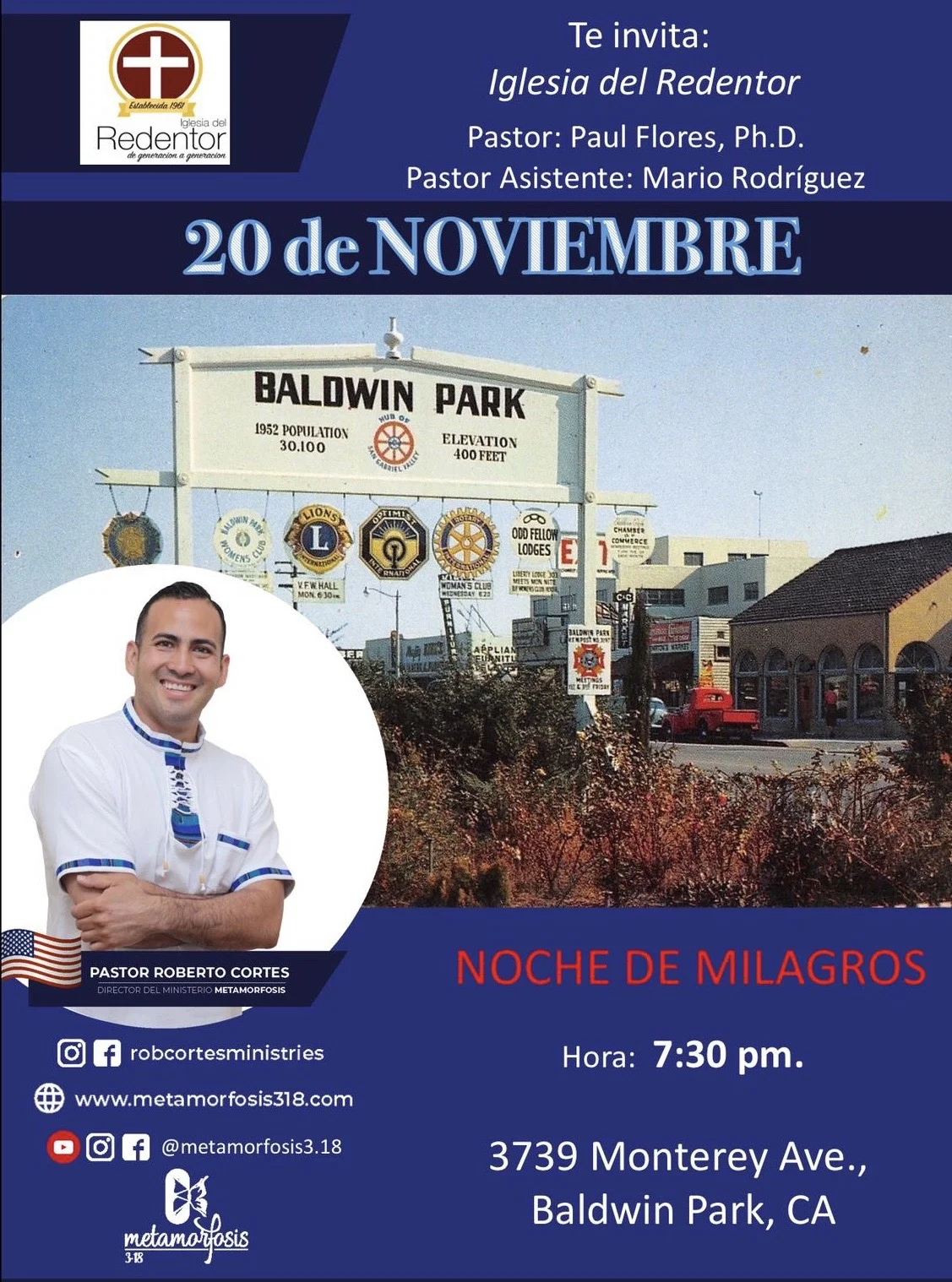 Metamorfosis - Baldwin Park 2019