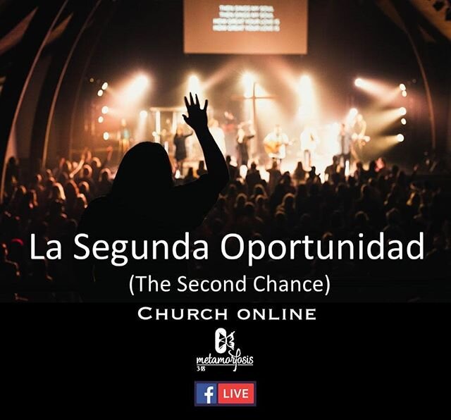 *La Segunda Oportunidad*
Despu&eacute;s que Dios me ha dado una nueva oportunidad para cantar, 🎤 no lo desaprovechar&eacute;. 
Te invito ma&ntilde;ana a nuestro *Gran Lanzamiento* 
Hora:
11:00am L.A. Time
12:00pm Centroam&eacute;rica 
1:00pm M&eacut