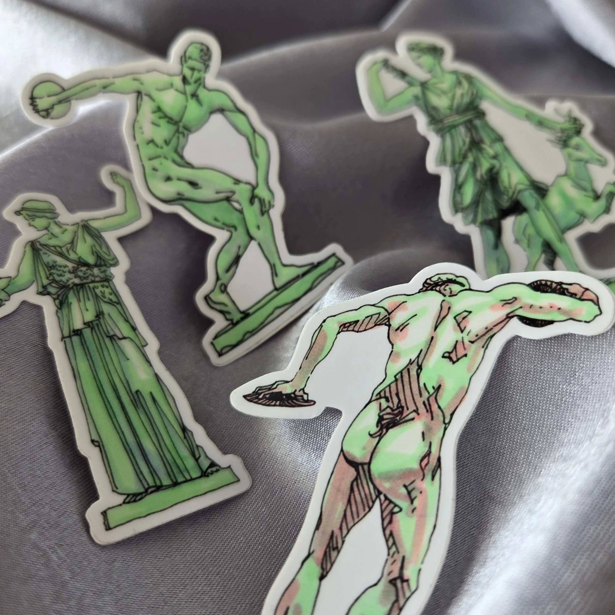 Statue Stickers